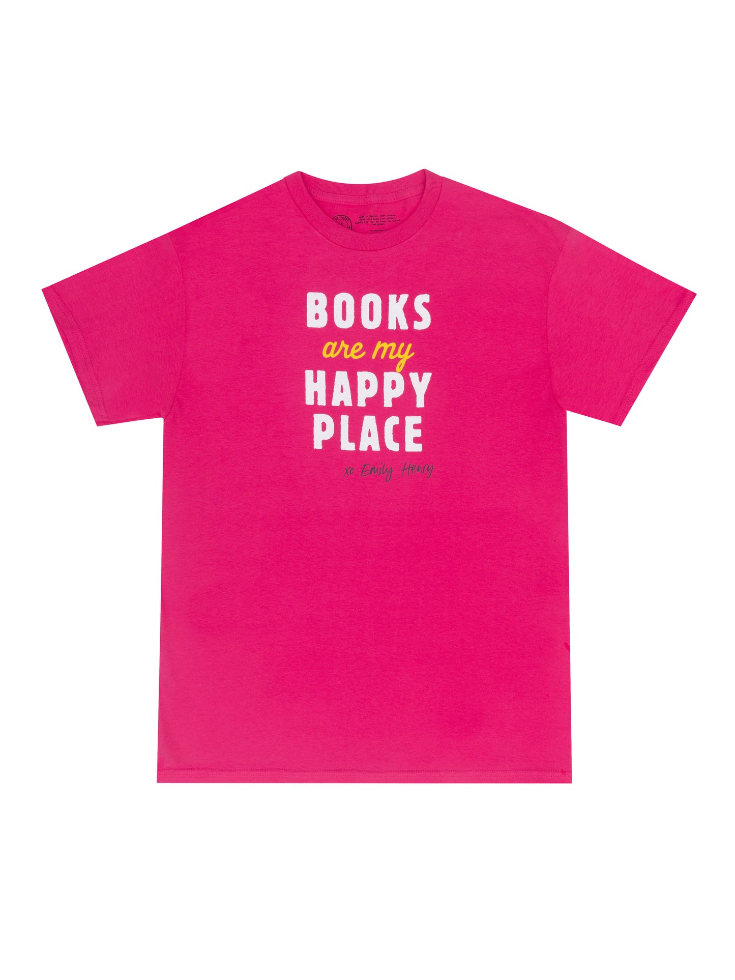 Emily Henry: Happy Place Unisex T-Shirt Medium