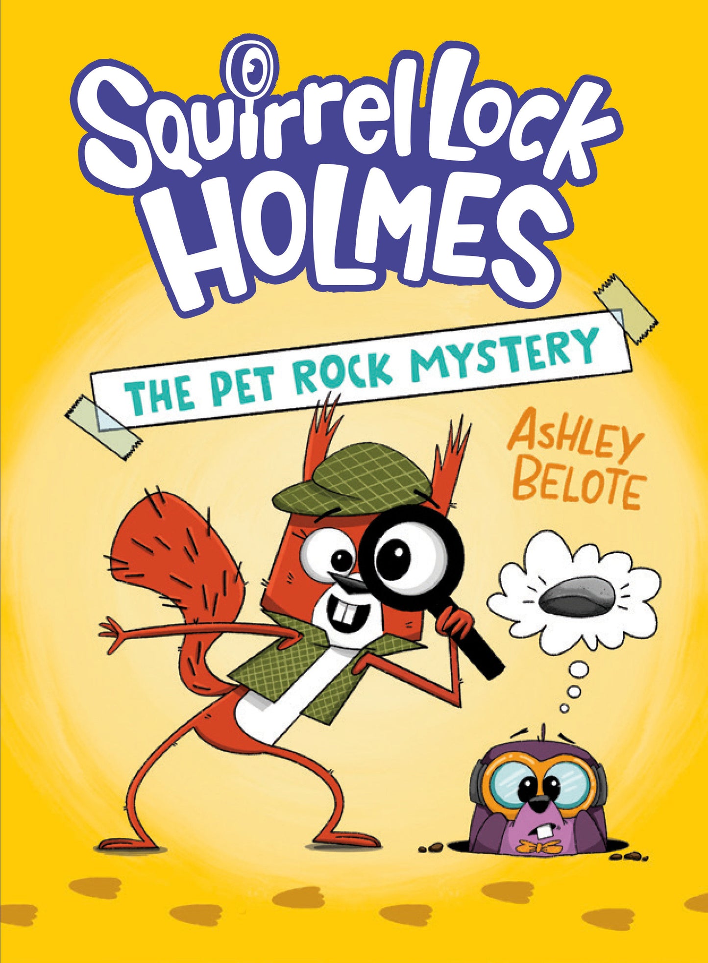 Squirrel Lock Holmes #1: The Pet Rock Mystery - (A Graphic Novel) (Squirrel Lock Holmes) (Book:1)