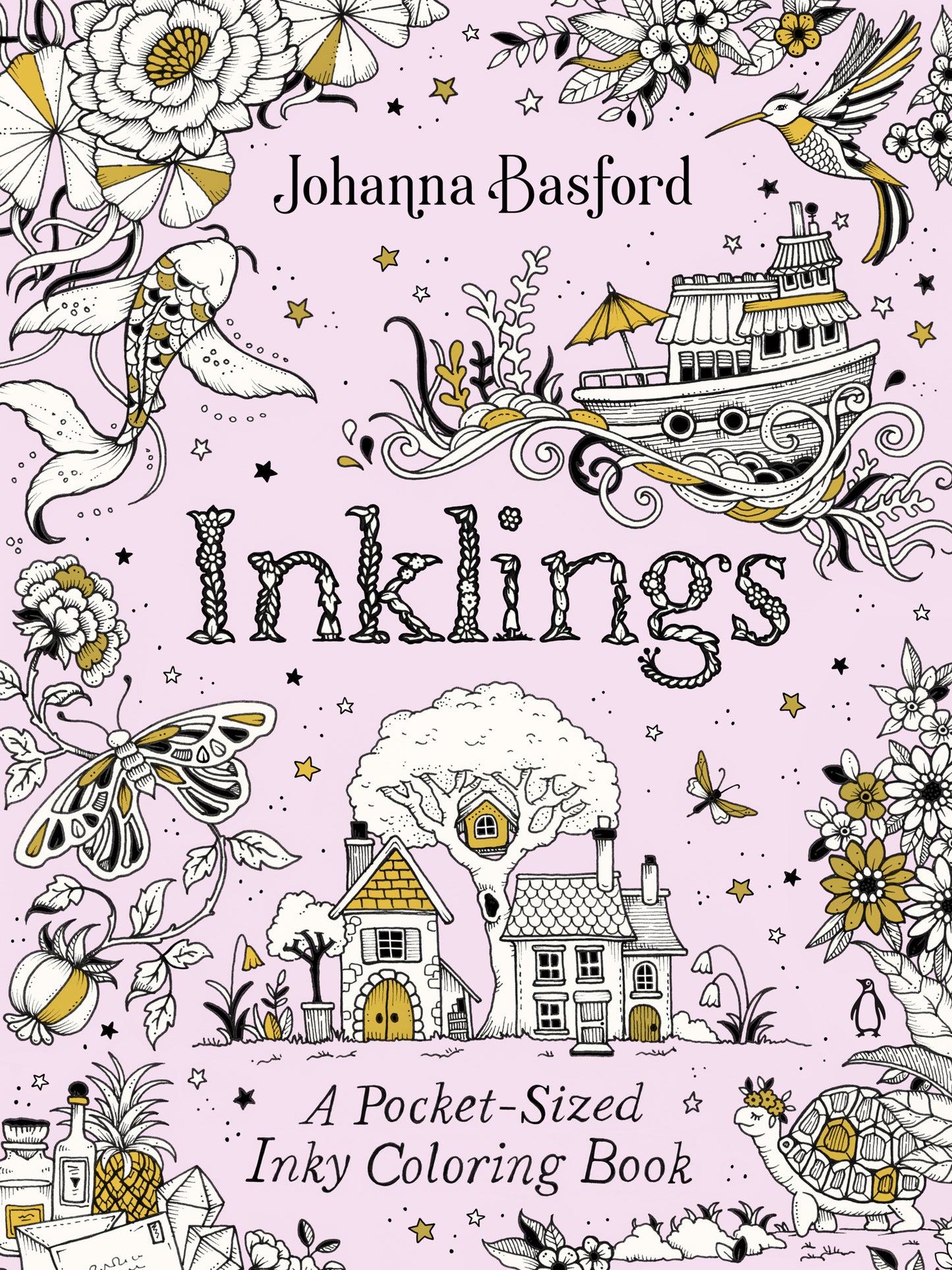 Inklings - A Pocket-Sized Inky Coloring Book