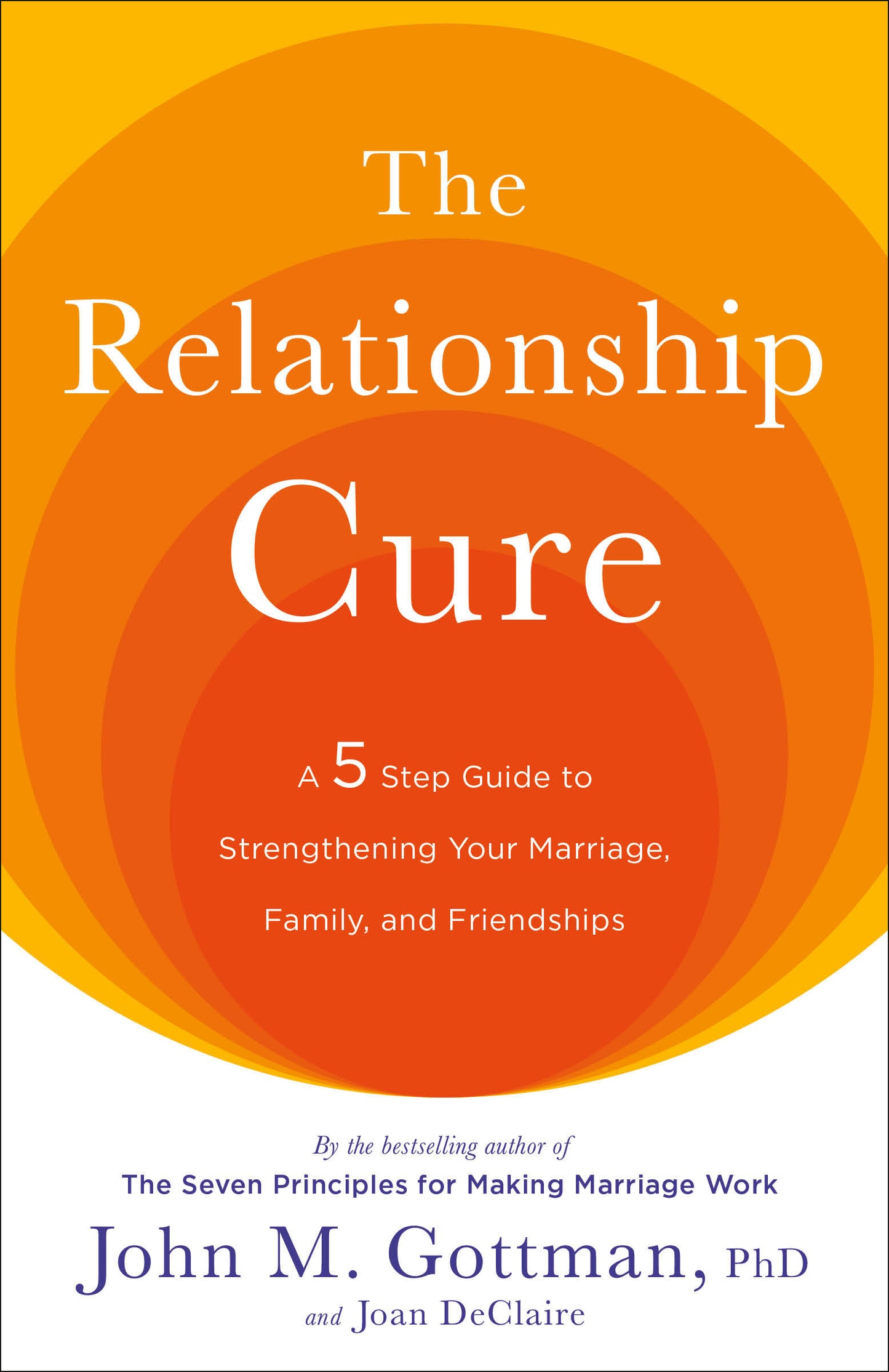 The Relationship Cure - A 5 Step Guide to Strengthening Your Marriage, Family, and Friendships