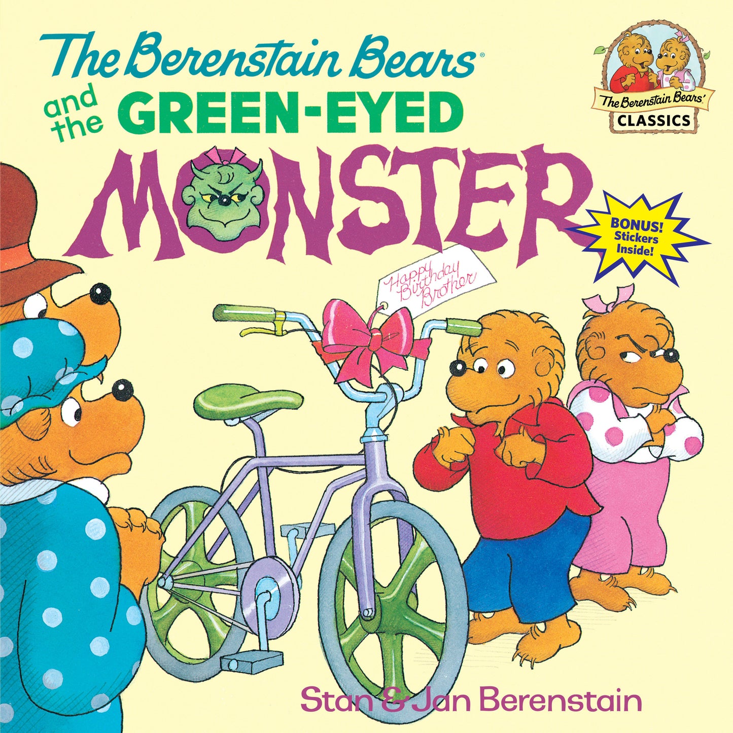 The Berenstain Bears and the Green-Eyed Monster (First Time Books)