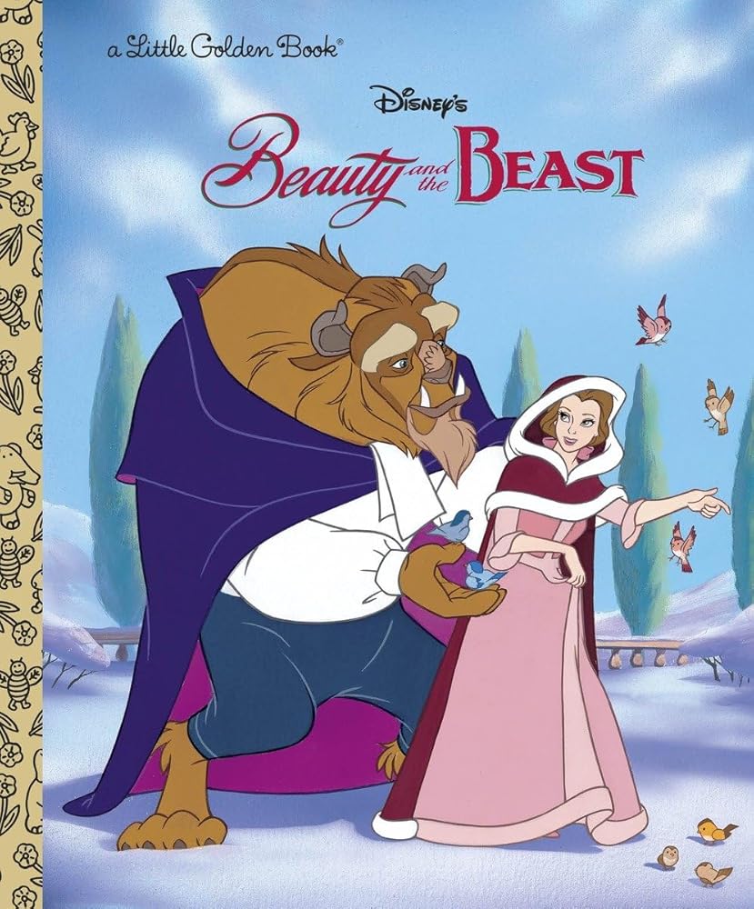 Beauty and the Beast (Disney Beauty and the Beast) (Little Golden Book) by Teddy Slater, Ric Gonzalez, Ron Dias