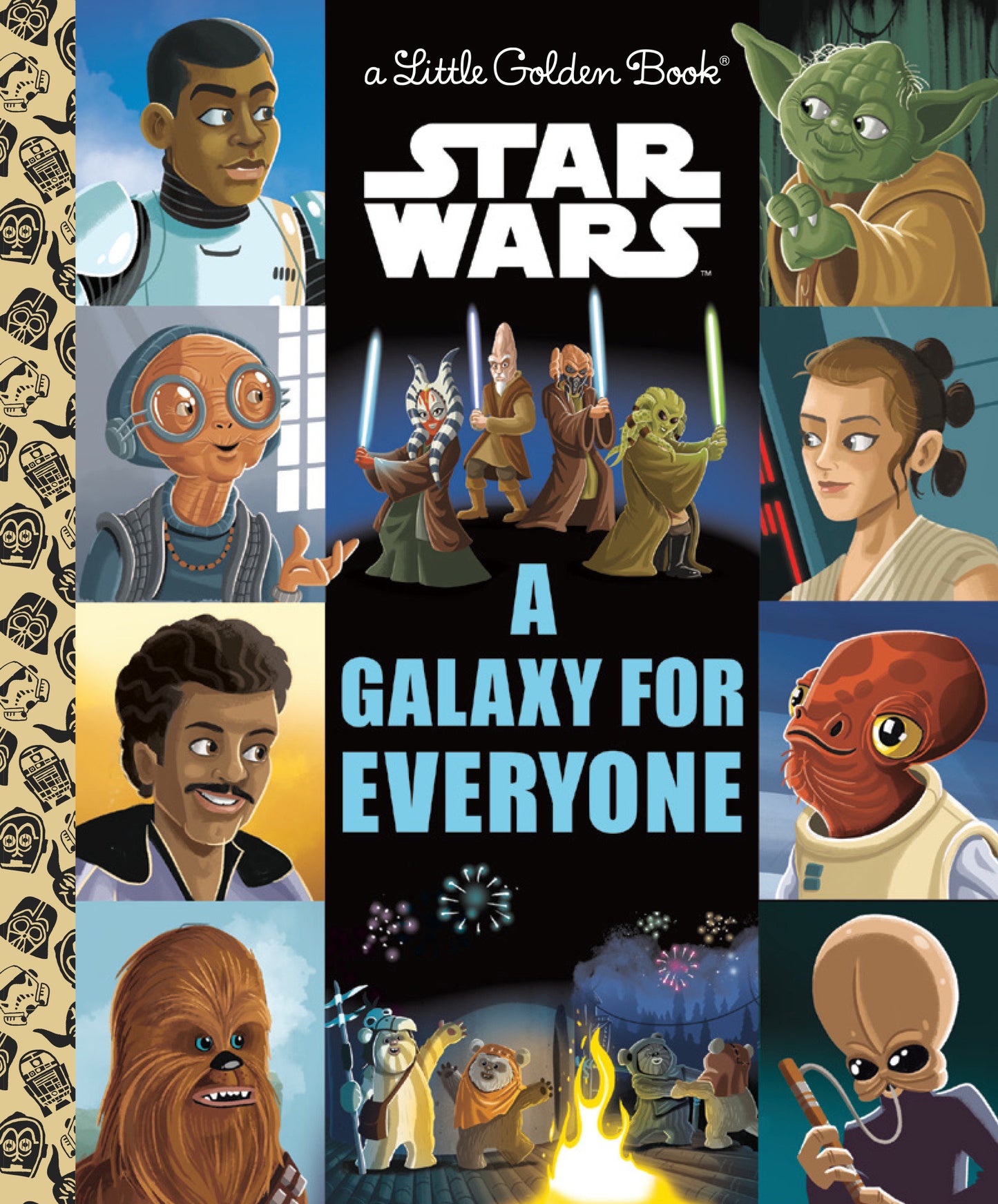 A Galaxy for Everyone (Star Wars) (Little Golden Book)