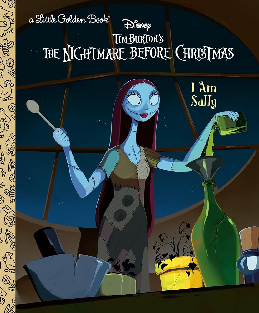 I Am Sally (Disney Tim Burton's The Nightmare Before Christmas) (Little Golden Book) cover image