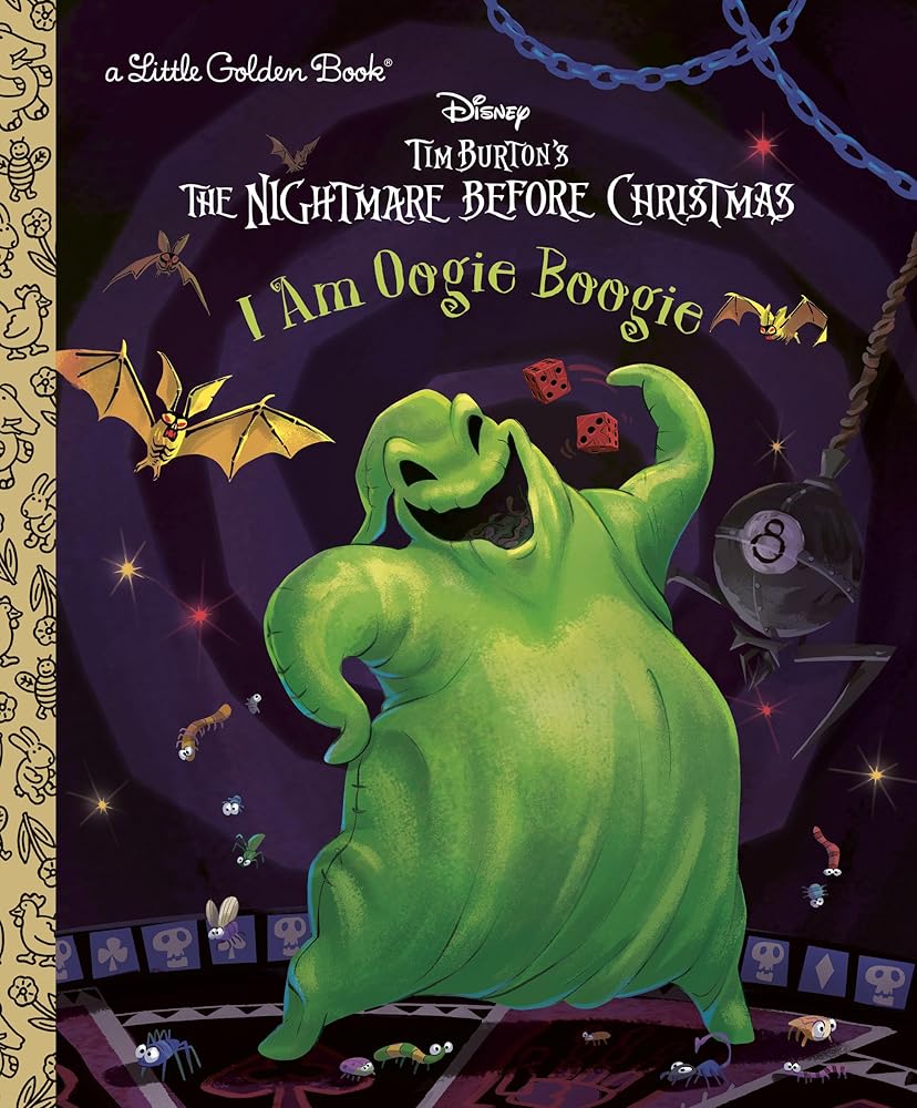 I Am Oogie Boogie (Tim Burton's The Nightmare Before Christmas) (Little Golden Book) by Matthew J. Gilbert, Bill Robinson