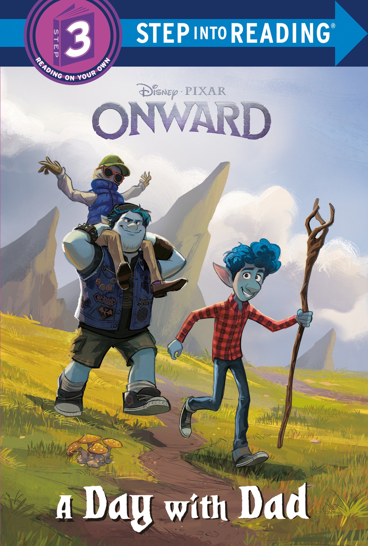 A Day with Dad (Disney/Pixar Onward) (Step into Reading)