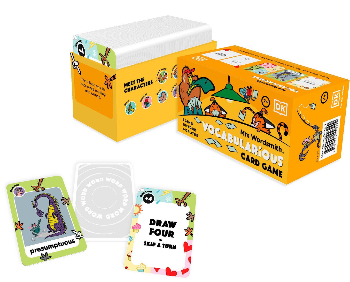 Mrs Wordsmith Vocabularious Card Game 3rd - 5th Grades - + 3 Months of Word Tag Video Game (Mrs Wordsmith)