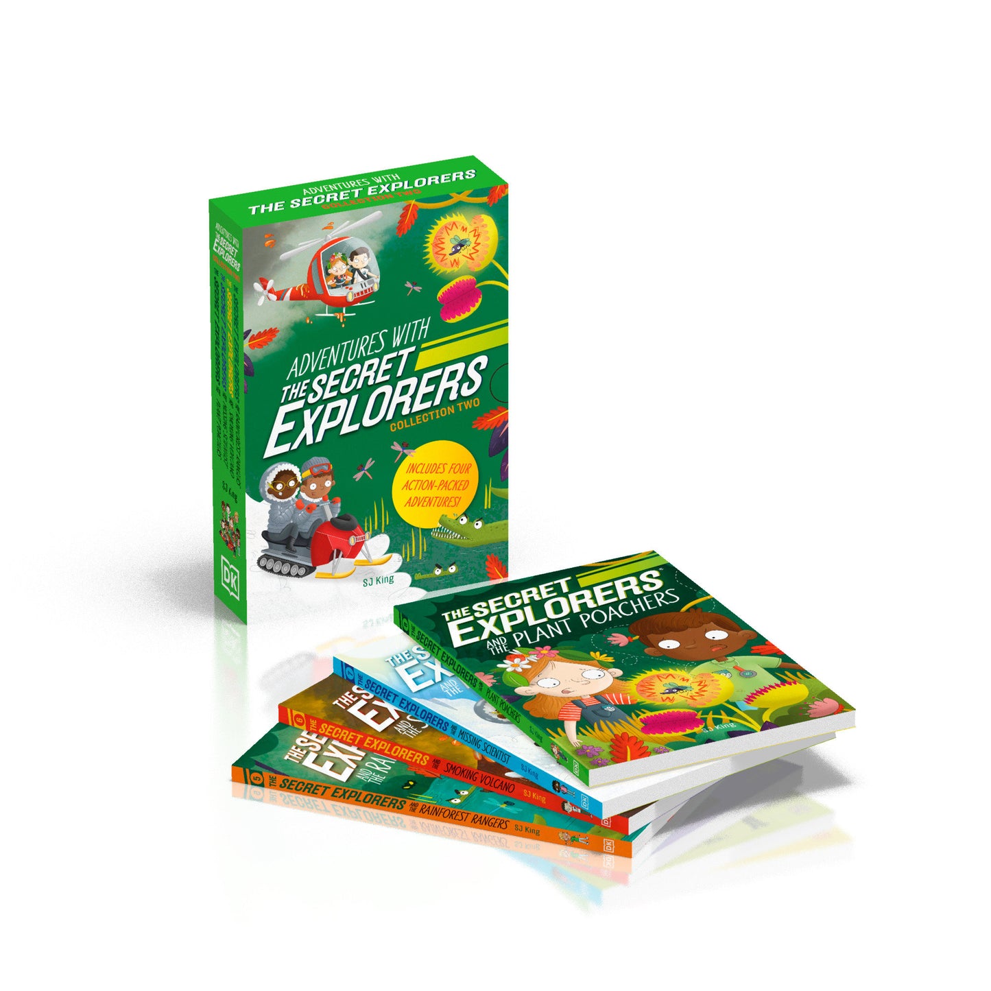 Adventures with The Secret Explorers: Collection Two - 4-Book Box Set of Educational Chapter Books (The Secret Explorers)