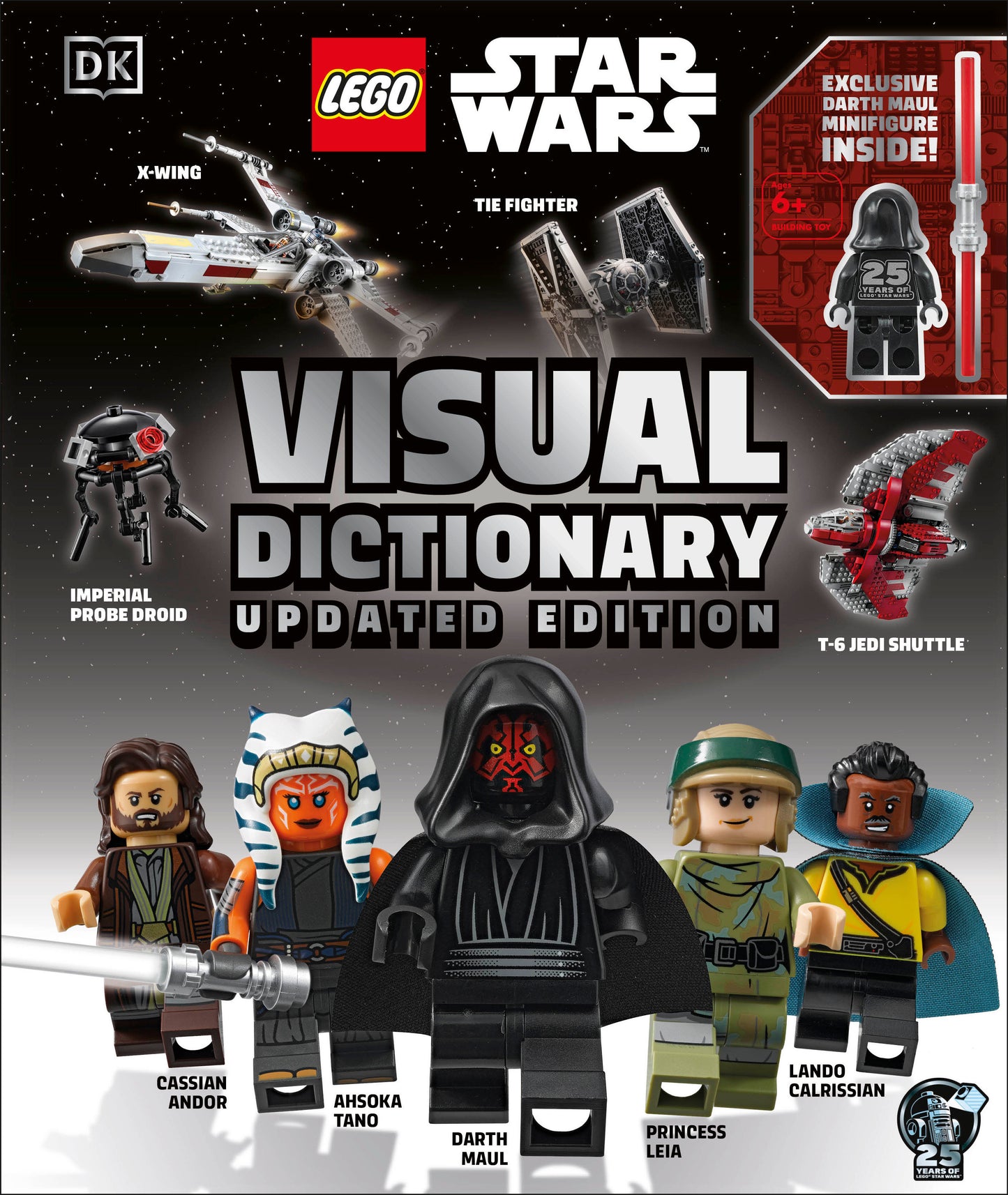 LEGO Star Wars Visual Dictionary Updated Edition - With Exclusive Star Wars Minifigure