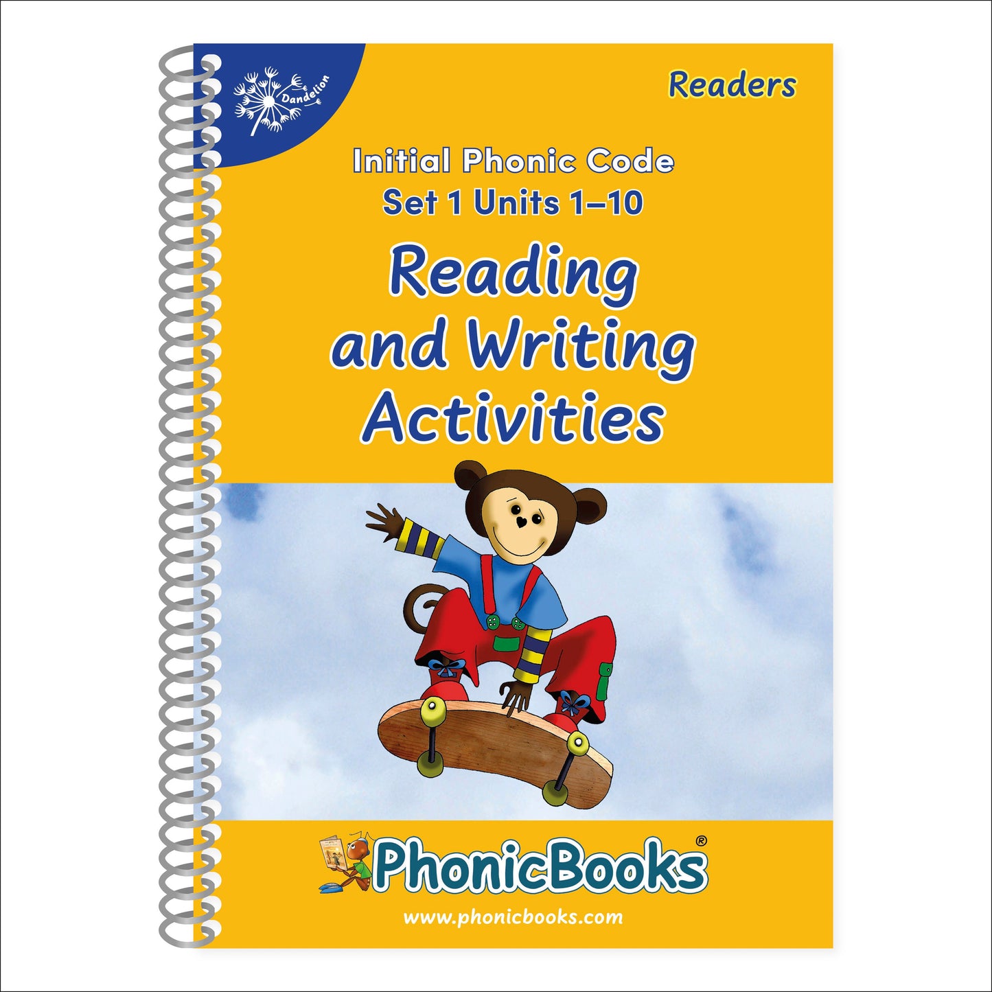 Phonic Books Dandelion Readers Reading and Writing Activities Set 1 Units 1-10 Sam (Alphabet Code Blending 4 and 5 Sound Words) - Photocopiable Activities Accompanying Dandelion Readers Set 1 Units 1-10 Sam (Phonic Books Beginner Decodable)