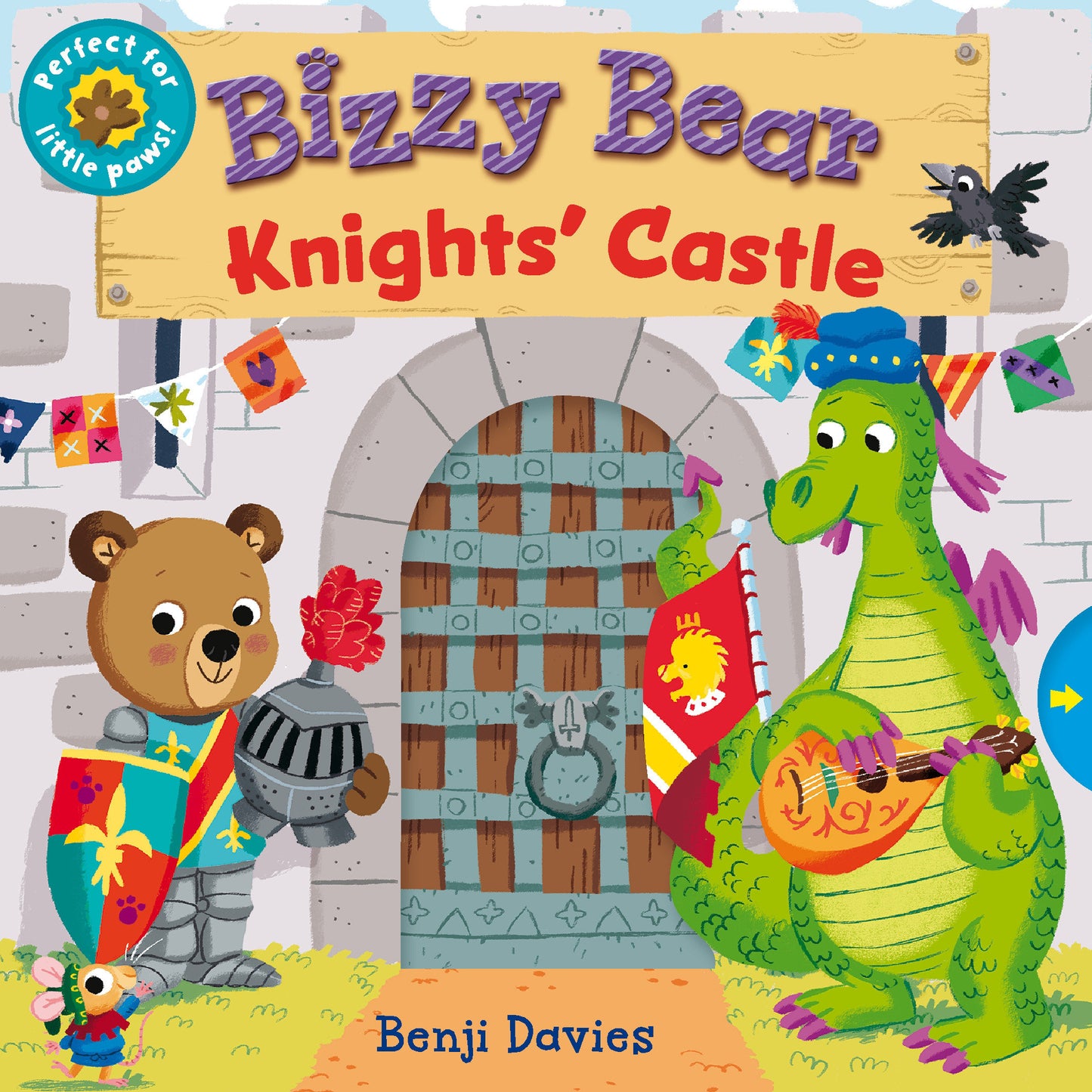 Bizzy Bear: Knights' Castle - (Interactive Medieval Board Book for Toddlers - With Sturdy Tabs and Slides to Push and Pull) (Bizzy Bear)