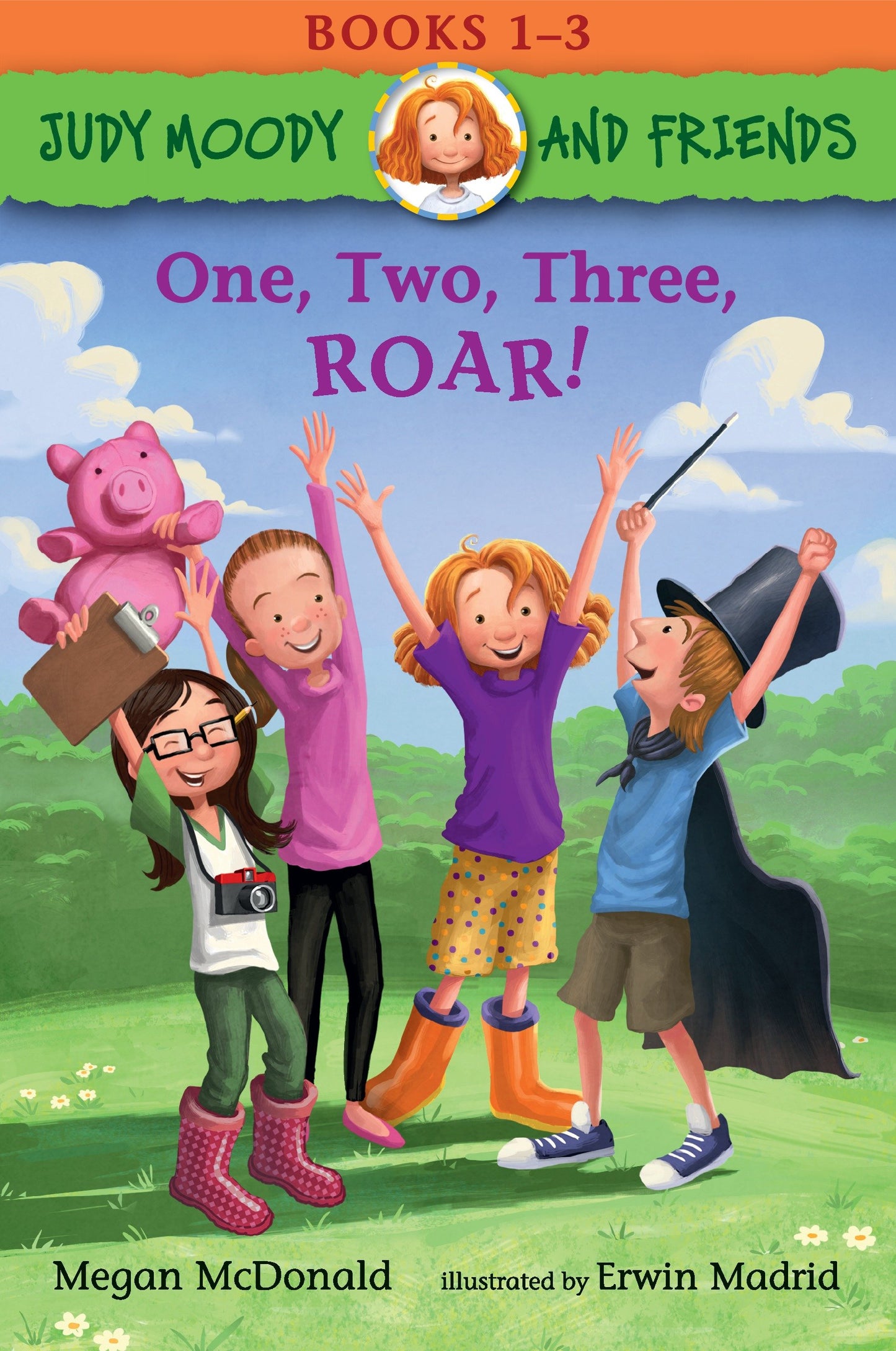 Judy Moody and Friends: One, Two, Three, ROAR!: 3 Books in 1 - Books 1-3 (Judy Moody and Friends)