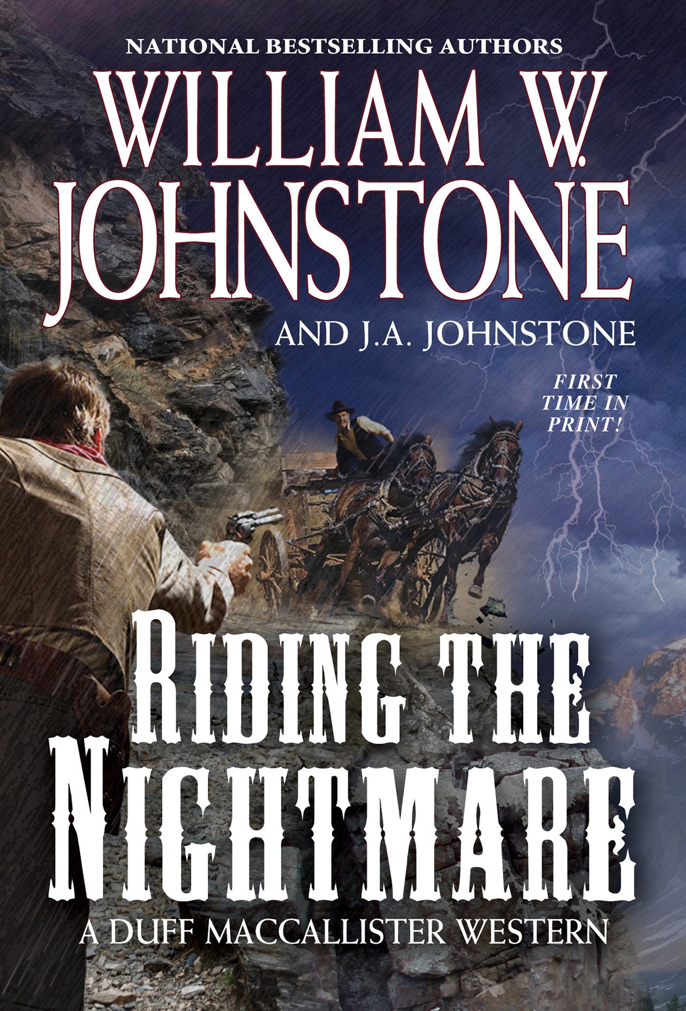 Riding the Nightmare (A Duff MacCallister Western) (Book:12)