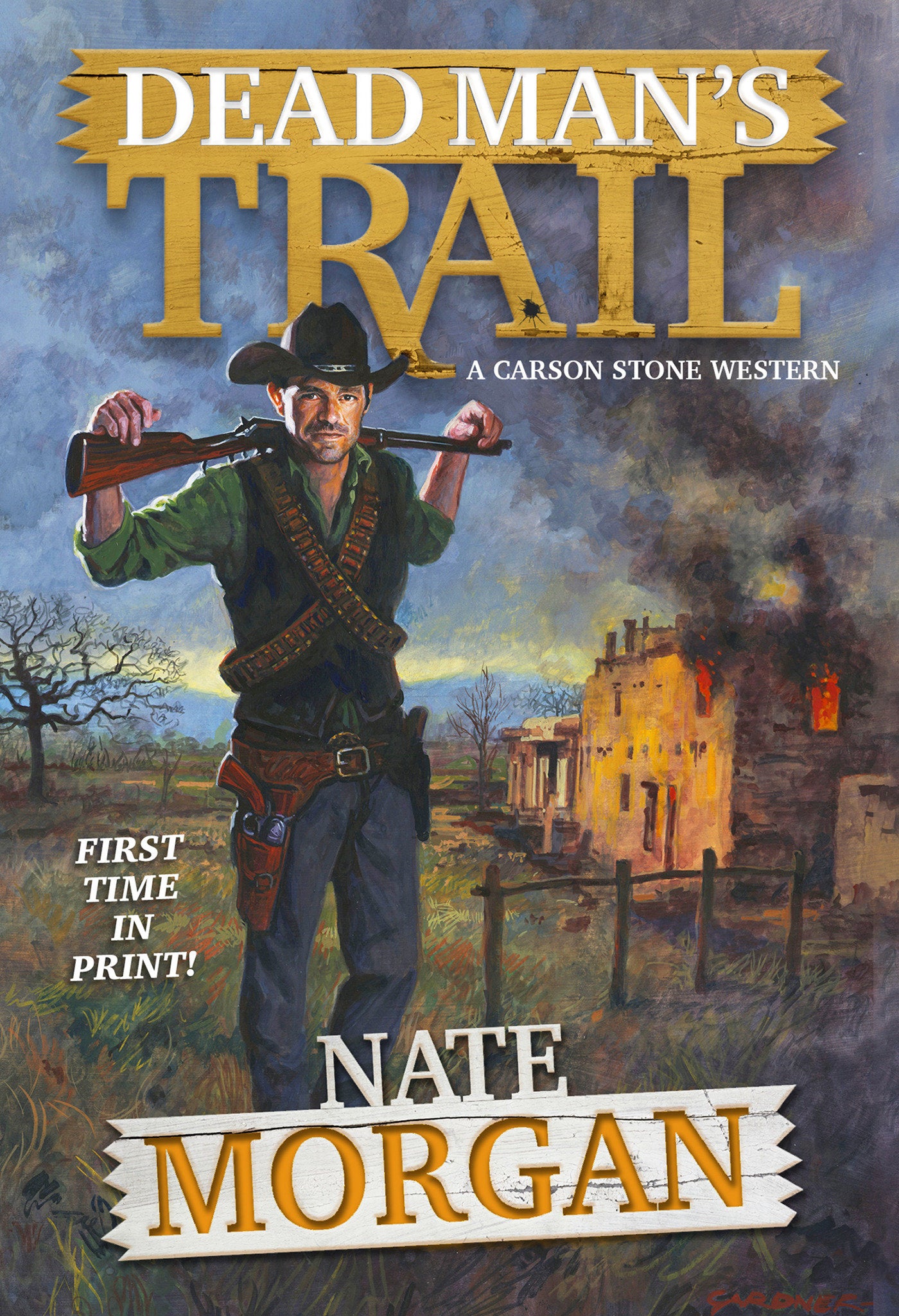 Dead Man's Trail (A Carson Stone Western) (Book:1)