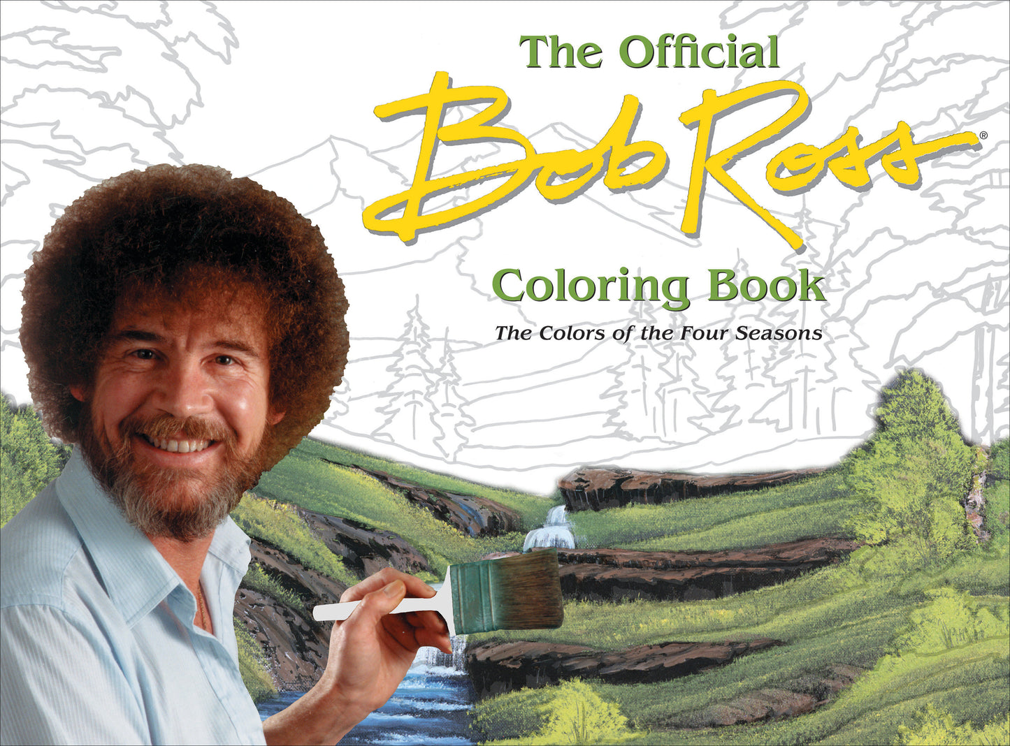 The Official Bob Ross Coloring Book - The Colors of the Four Seasons