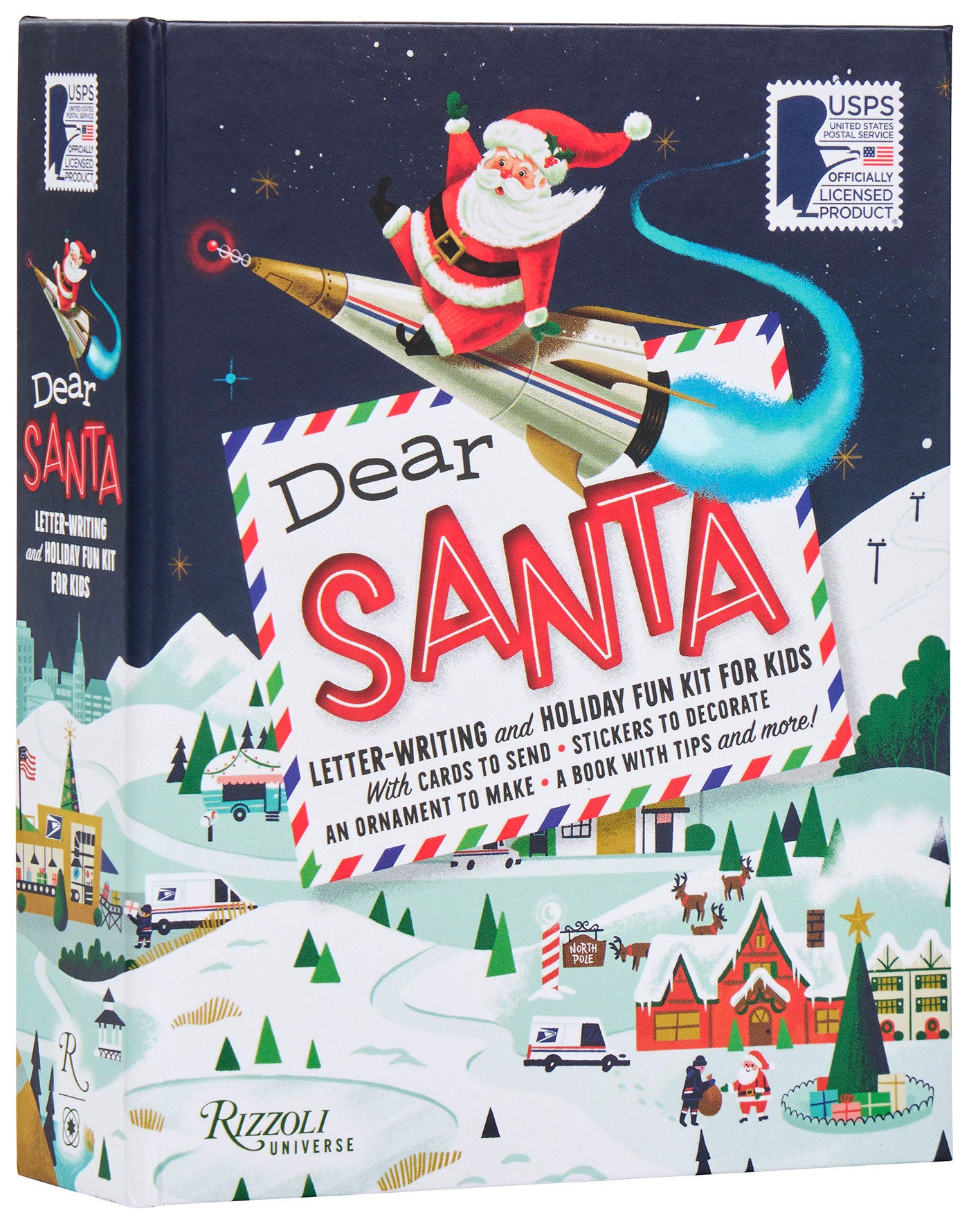 Dear Santa - Letter-Writing and Holiday Fun Kit for Kids