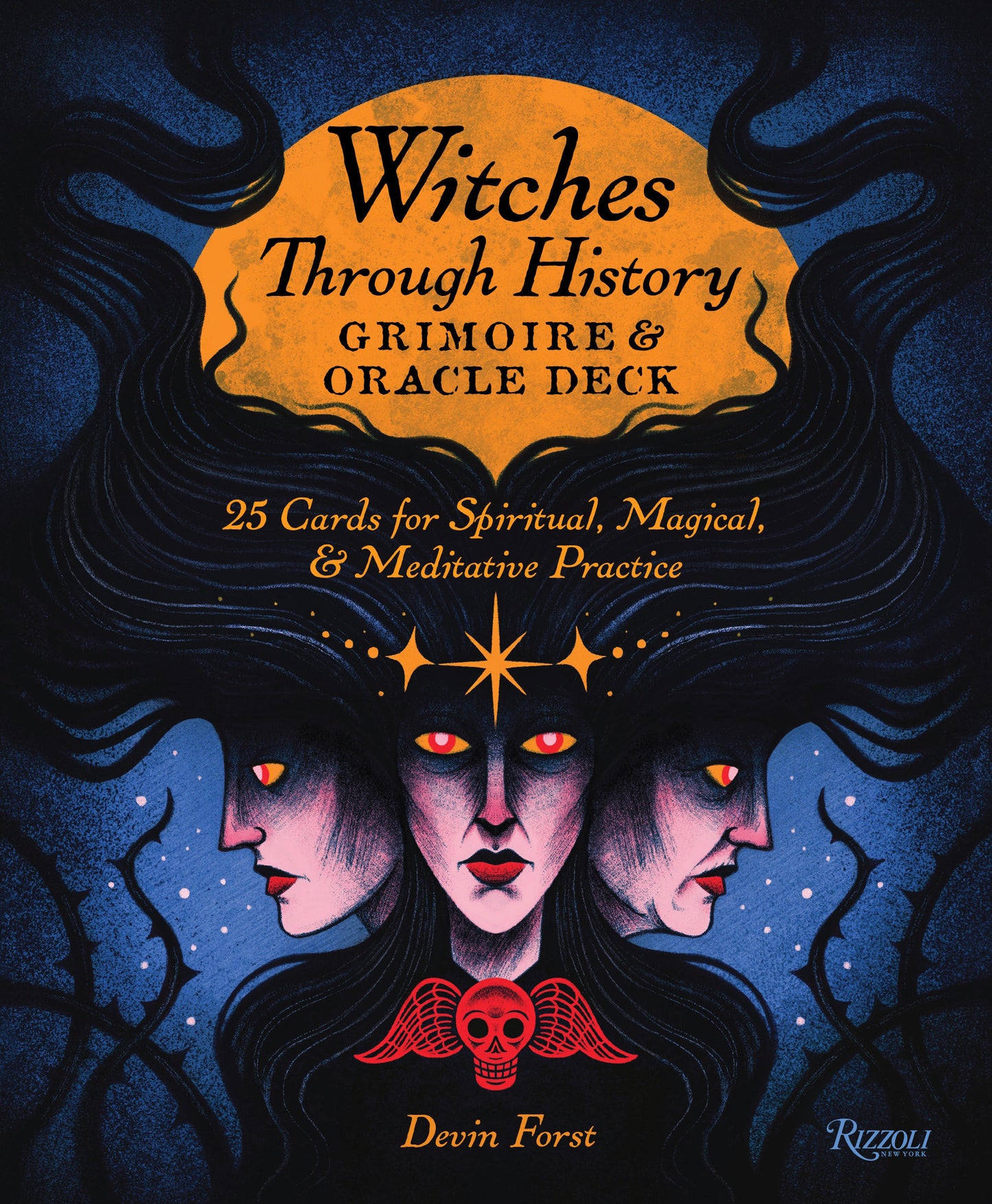 Witches Through History: Grimoire and Oracle Deck - 25 Cards for Spiritual, Magical & Meditative Practice