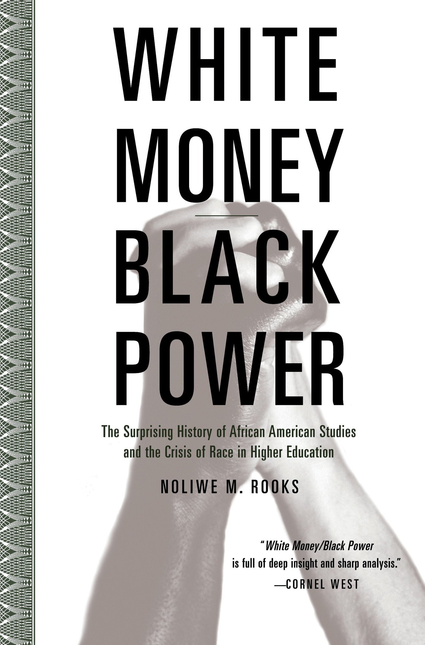 White Money/Black Power - The Surprising History of African American Studies and the Crisis of Race in Higher Education
