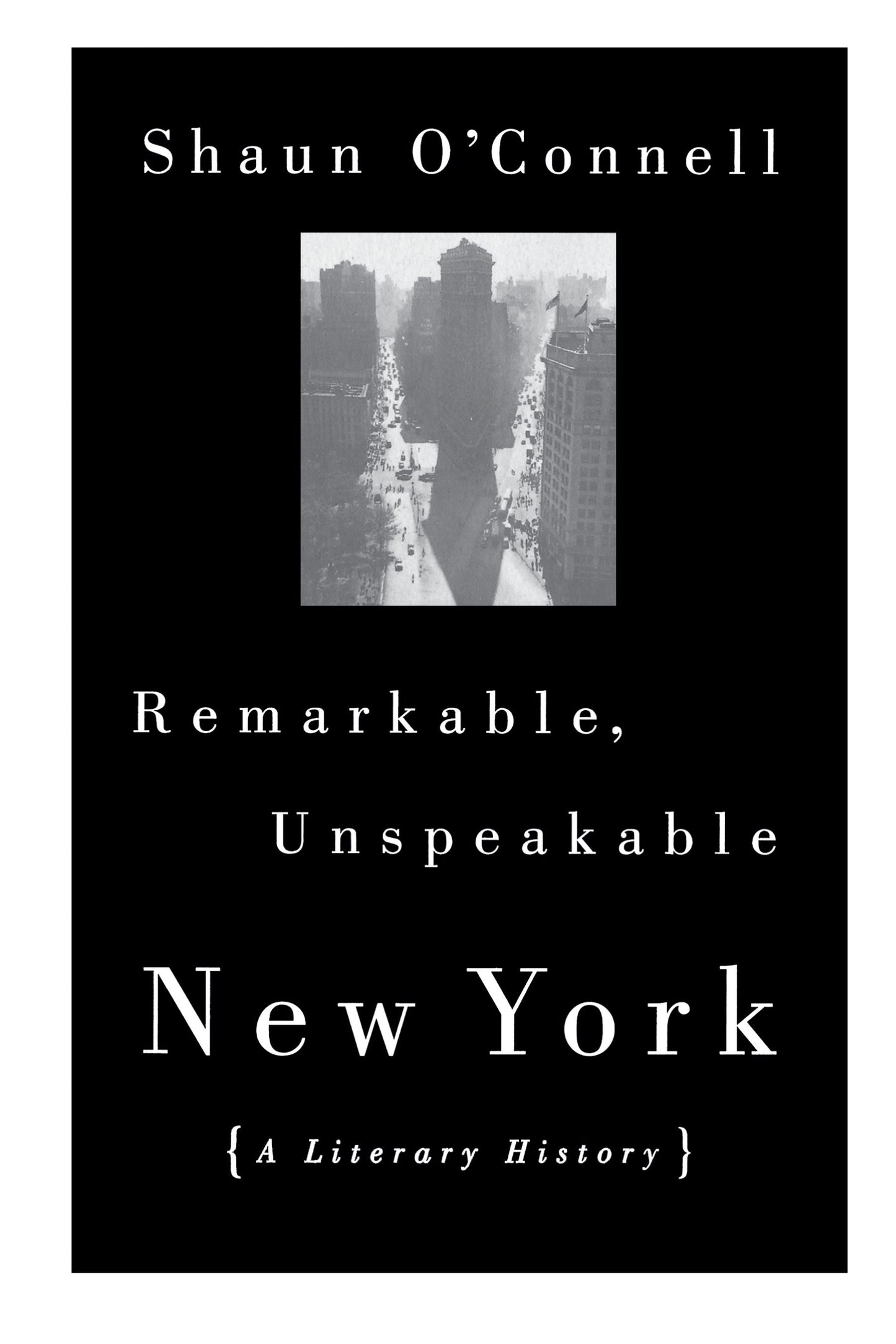 Remarkable, Unspeakable New York