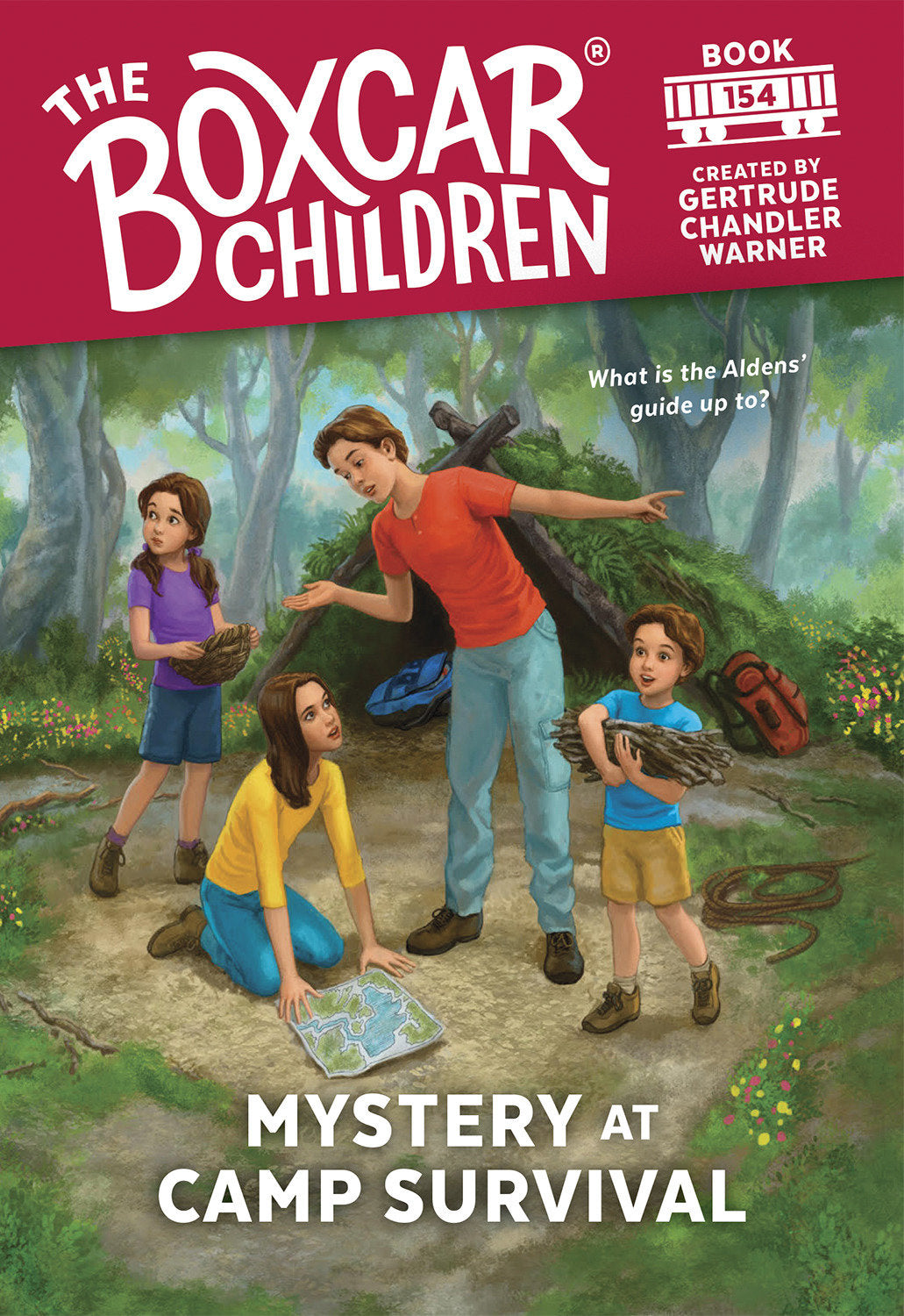 Mystery at Camp Survival (The Boxcar Children Mysteries) (Book:154)