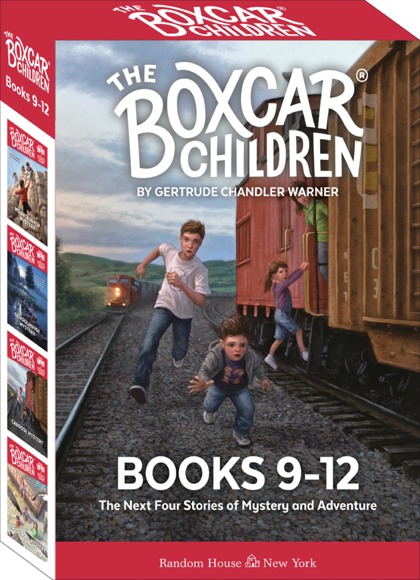 The Boxcar Children Mysteries Boxed Set 9-12 (The Boxcar Children Mysteries)