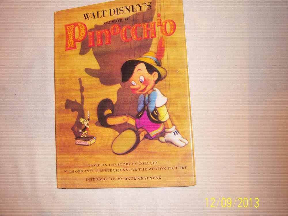 Walt Disney's Version of Pinocchio by Carlo Collodi