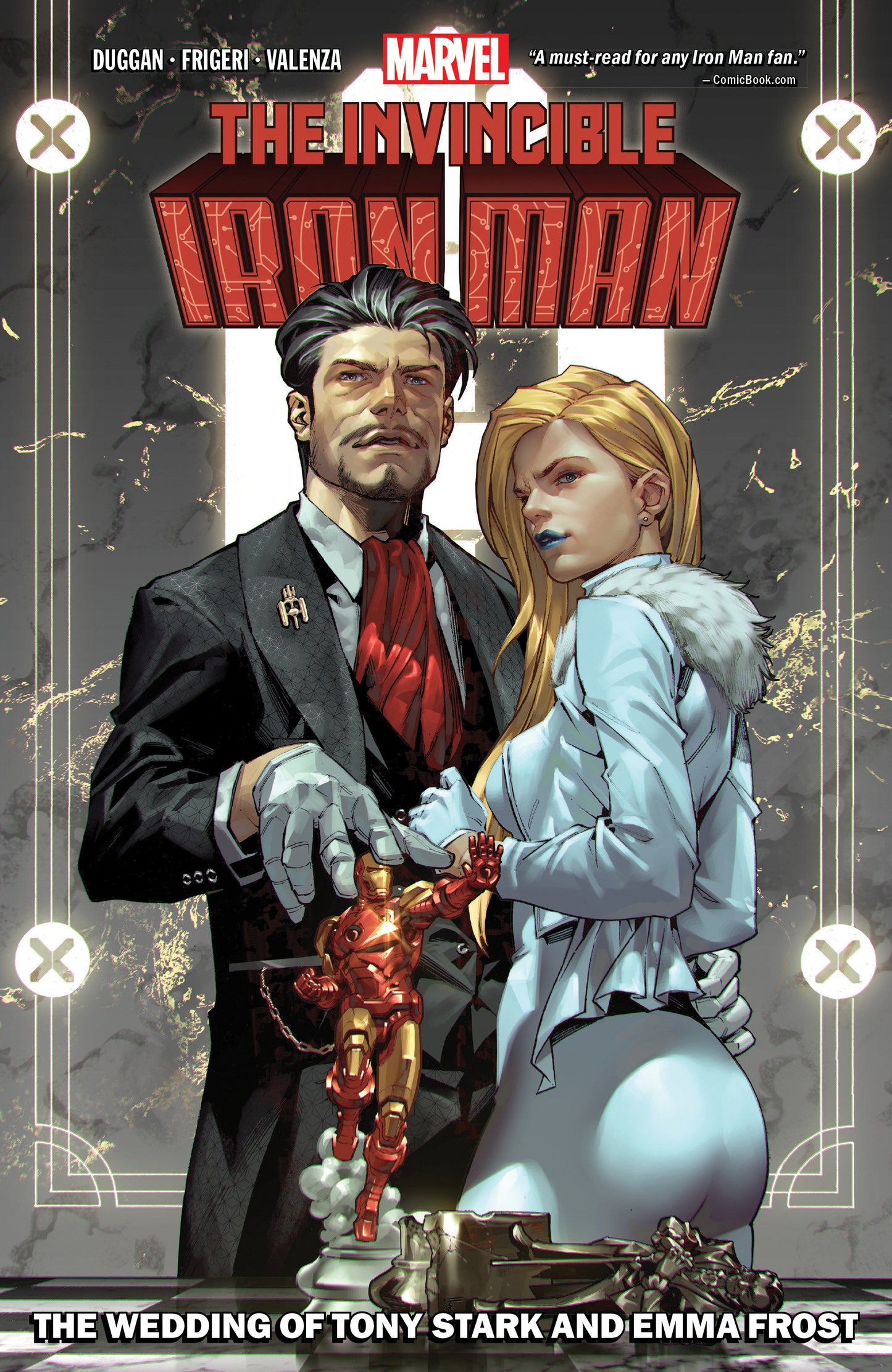 Invincible Iron Man By Gerry Duggan Vol. 2: The Wedding of Tony Stark and Emma Frost (IRON MAN) (Book:2)