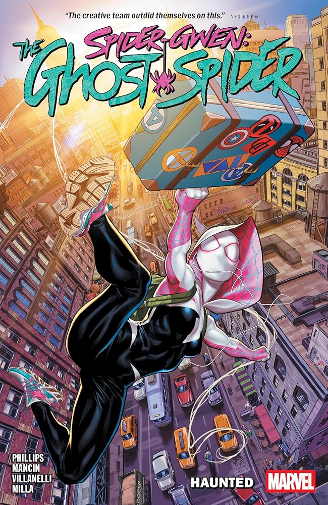 SPIDER-GWEN: THE GHOST-SPIDER VOL. 1 - HAUNTED by Stephanie Phillips, FEDERICA MANCIN, Paolo Villanelli, Mark Brooks