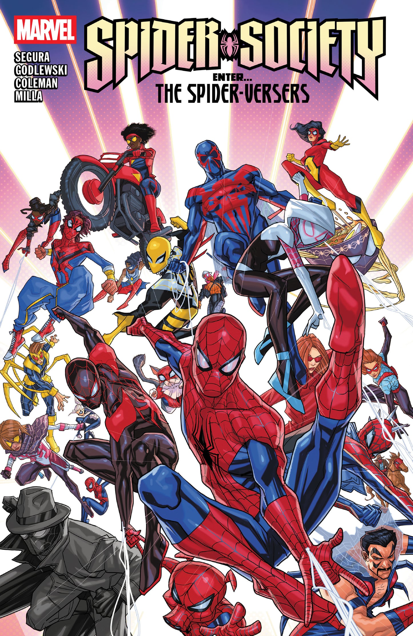 Spider-Society: Enter...the Spider-Versers (SPIDER-SOCIETY) (Book:1)