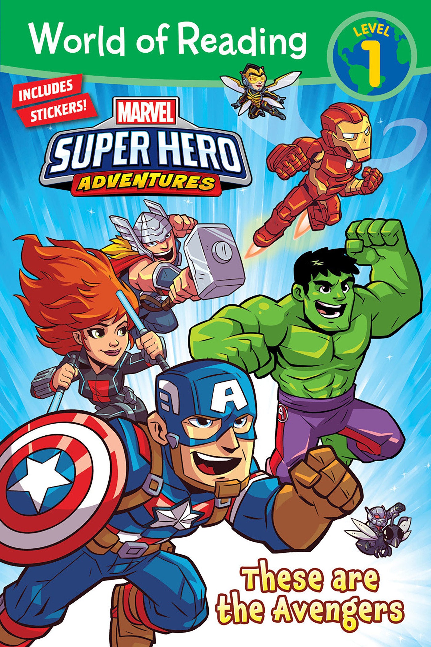 World of Reading: Marvel Super Hero Adventures: These are the Avengers-Level 1 (World of Reading)