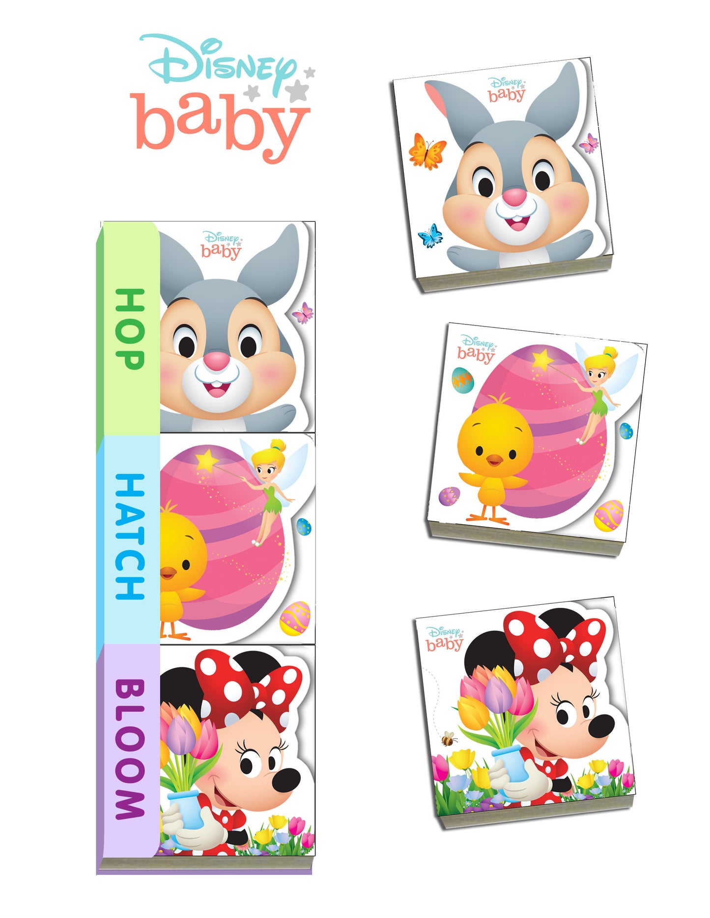 Disney Baby: Hop, Hatch, Bloom (Teeny Tiny Books)