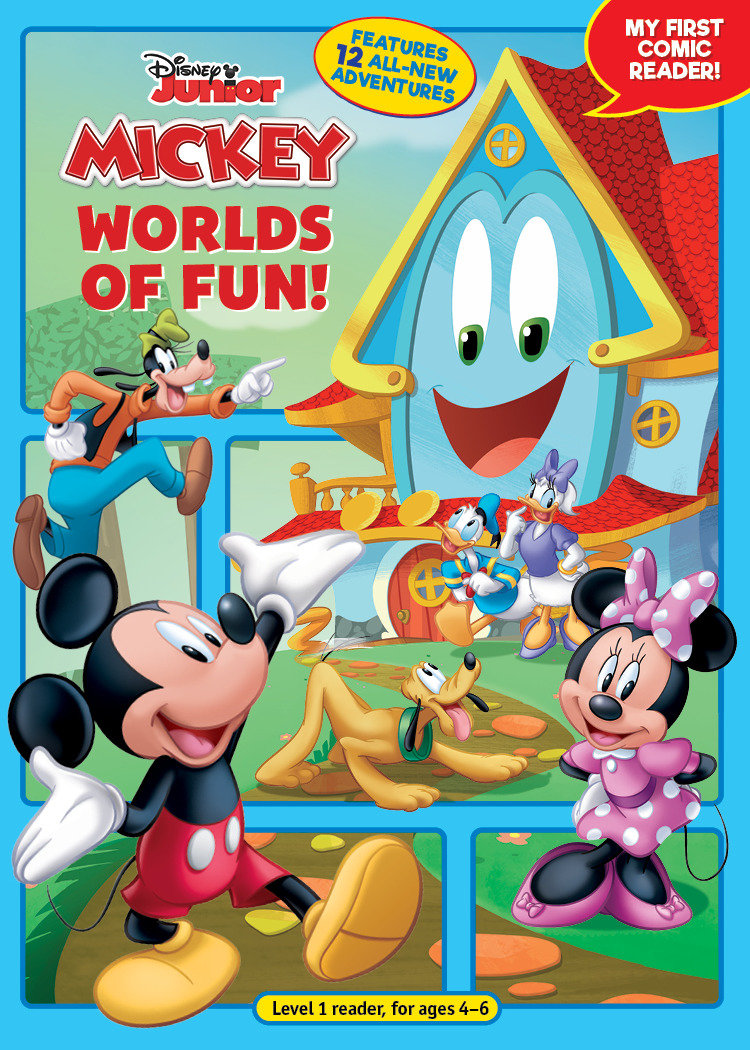 Mickey Mouse Funhouse: Worlds of Fun! - My First Comic Reader!
