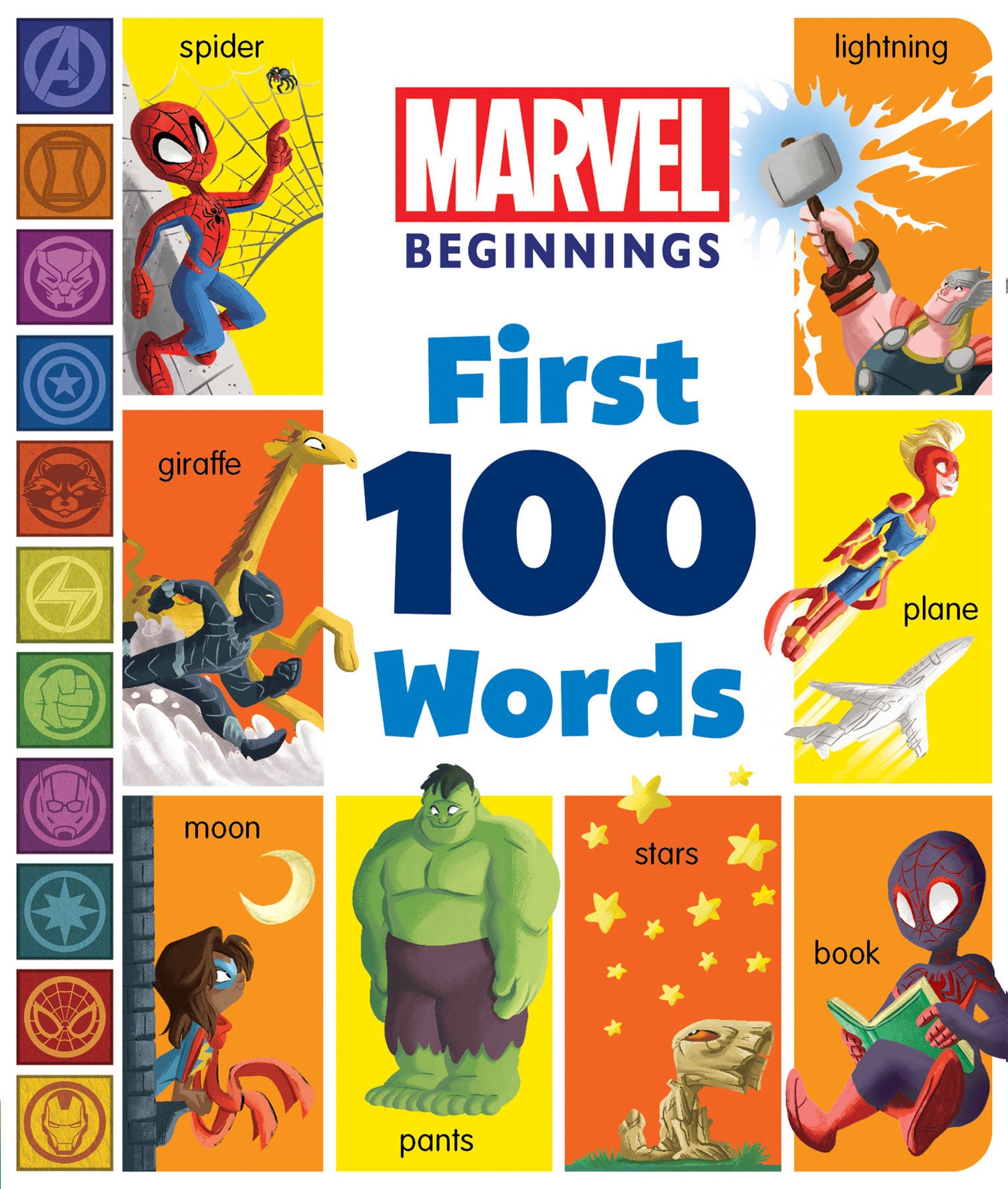 Marvel Beginnings: First 100 Words (Marvel Beginnings)