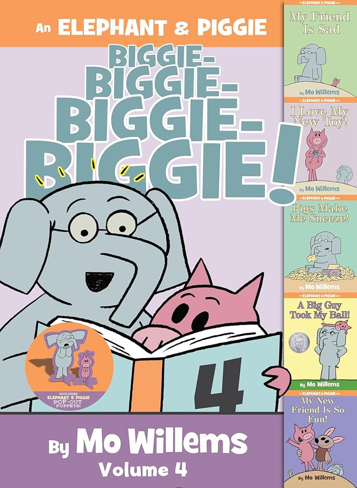 An Elephant & Piggie Biggie! Volume 4 (An Elephant and Piggie Book) by Mo Willems