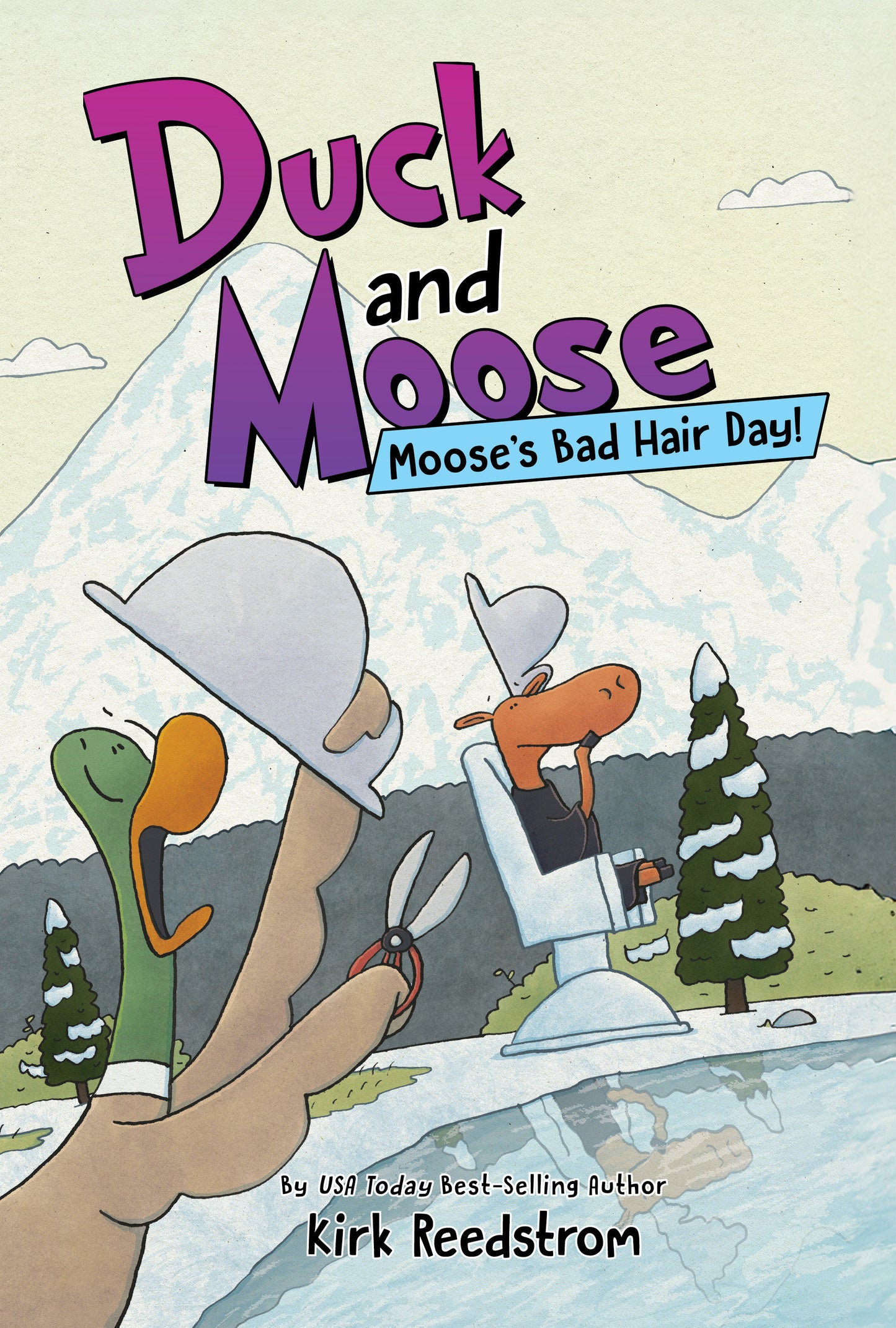 Duck and Moose: Moose's Bad Hair Day! (DUCK AND MOOSE) (Book:4)