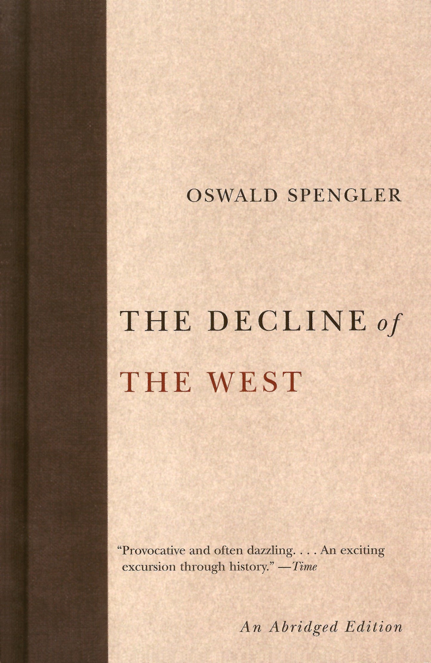 The Decline of the West
