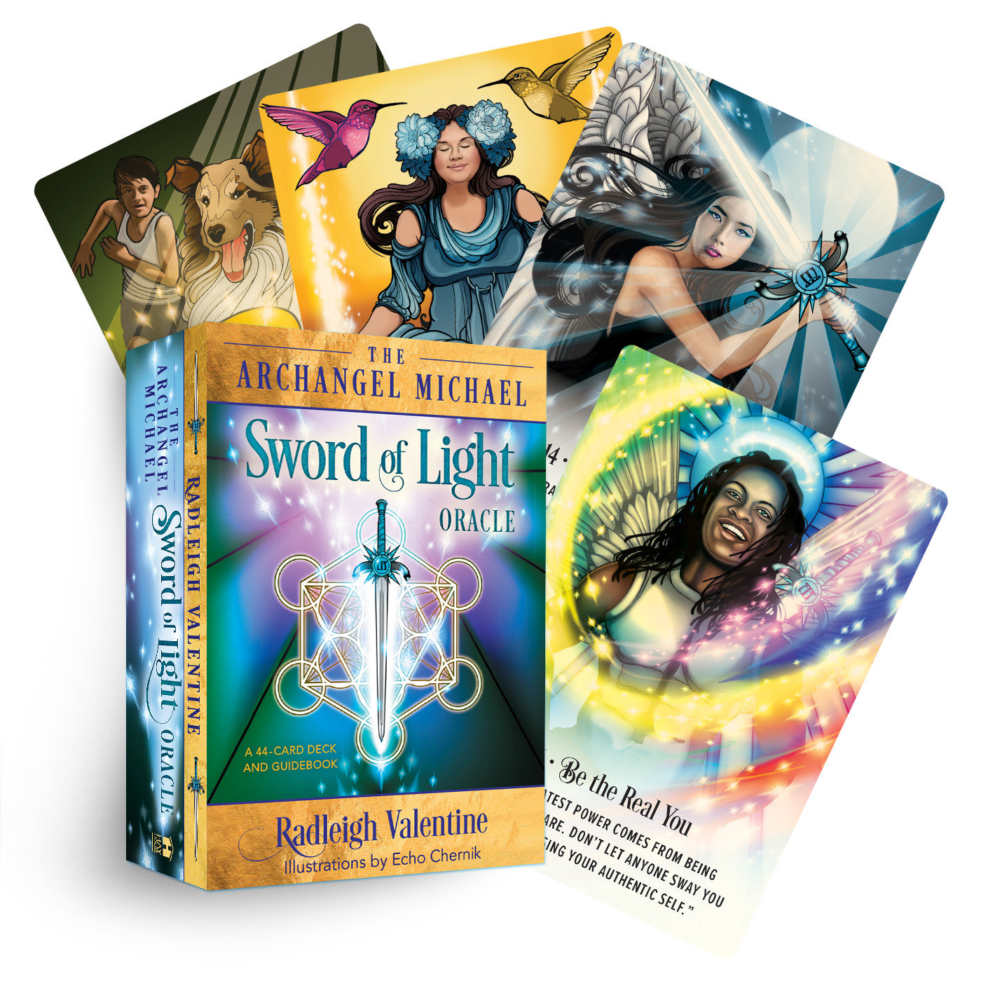 The Archangel Michael Sword of Light Oracle - A 44-Card Deck and Guidebook