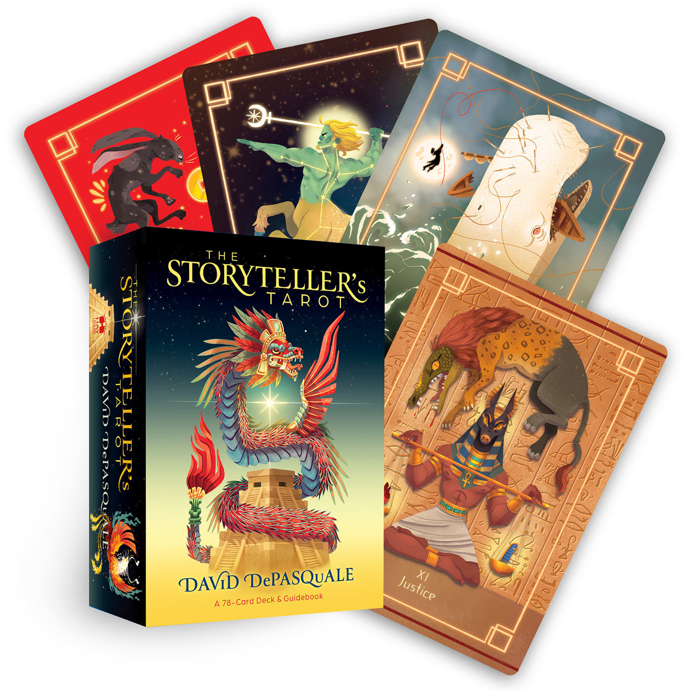 The Storyteller's Tarot - A 78-Card Deck & Guidebook