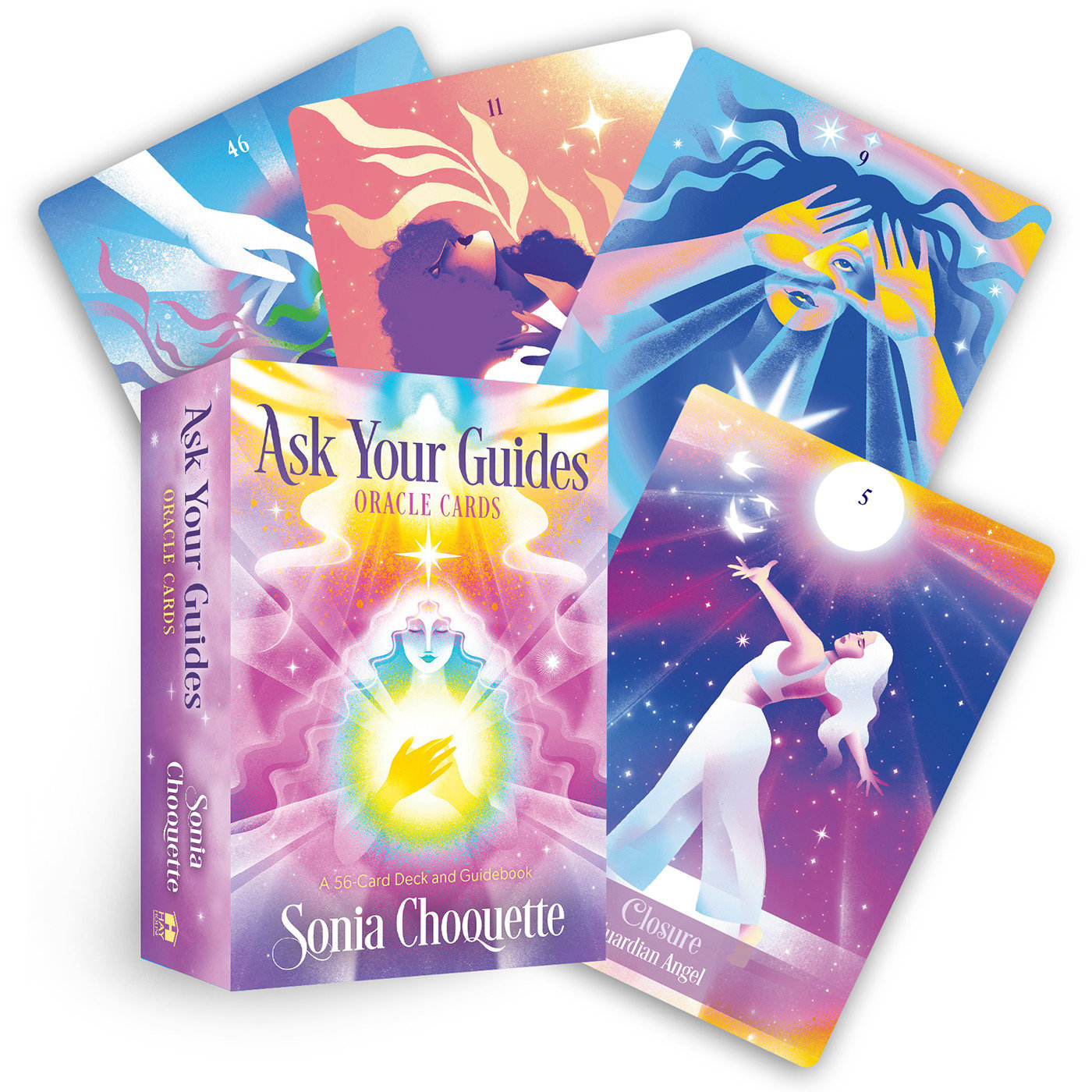 Ask Your Guides Oracle Cards - A 56-Card Deck and Guidebook