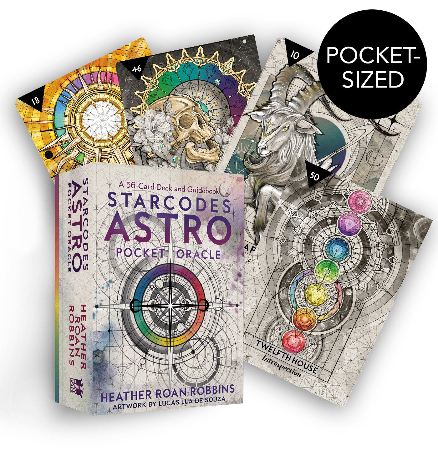 Starcodes Astro Pocket Oracle - A 56-Card Deck and Guidebook