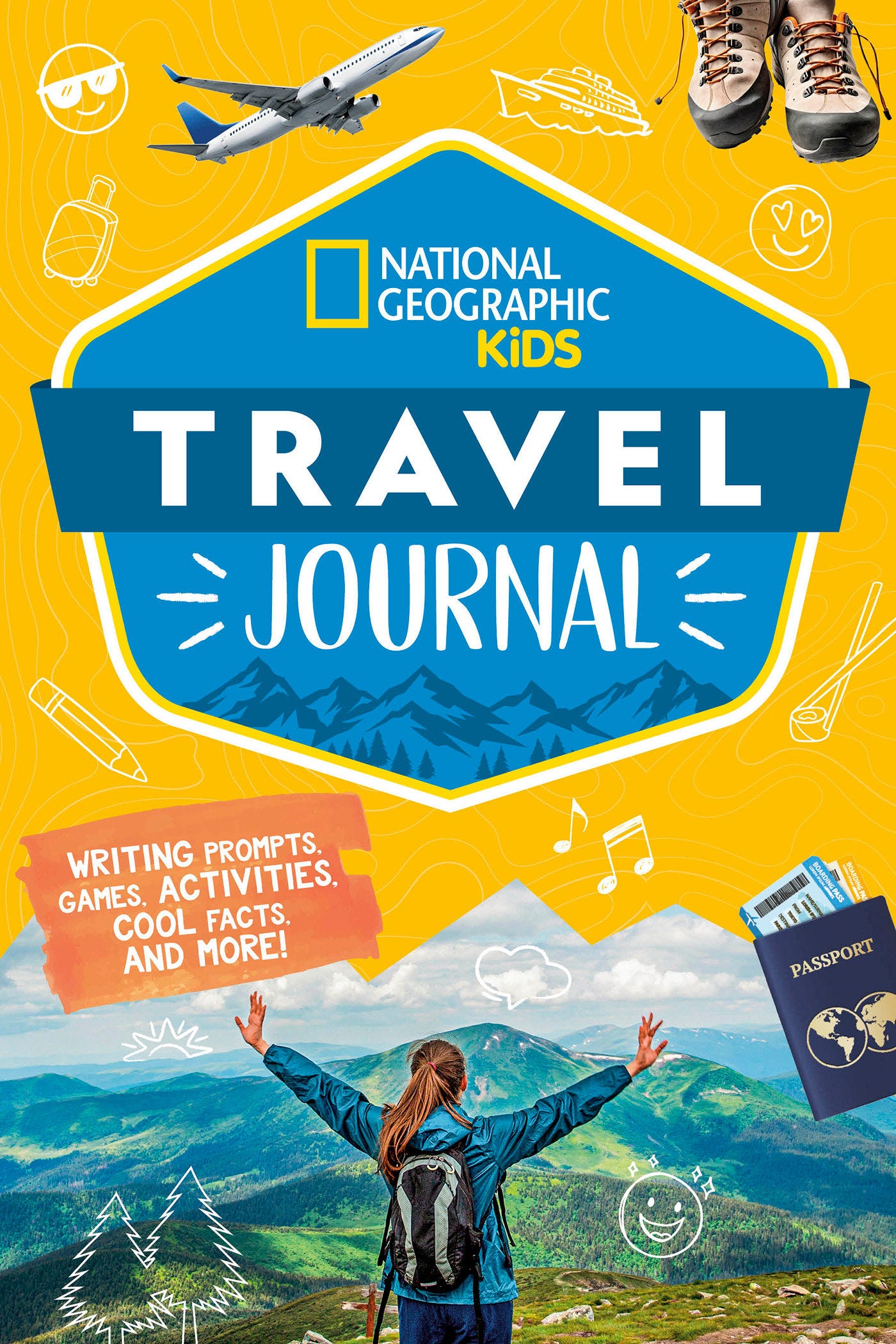National Geographic Kids Travel Journal - Writing Prompts, Games, Activities, Cool Facts, and More!