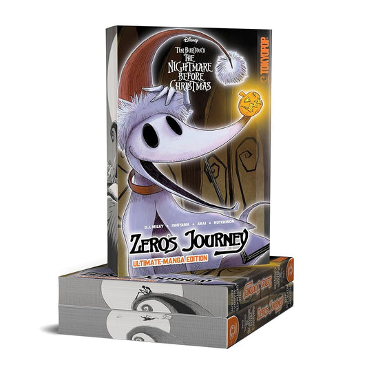 Disney Tim Burton's The Nightmare Before Christmas: Zero's Journey (Ultimate Manga Edition with Sprayed Edges) cover image