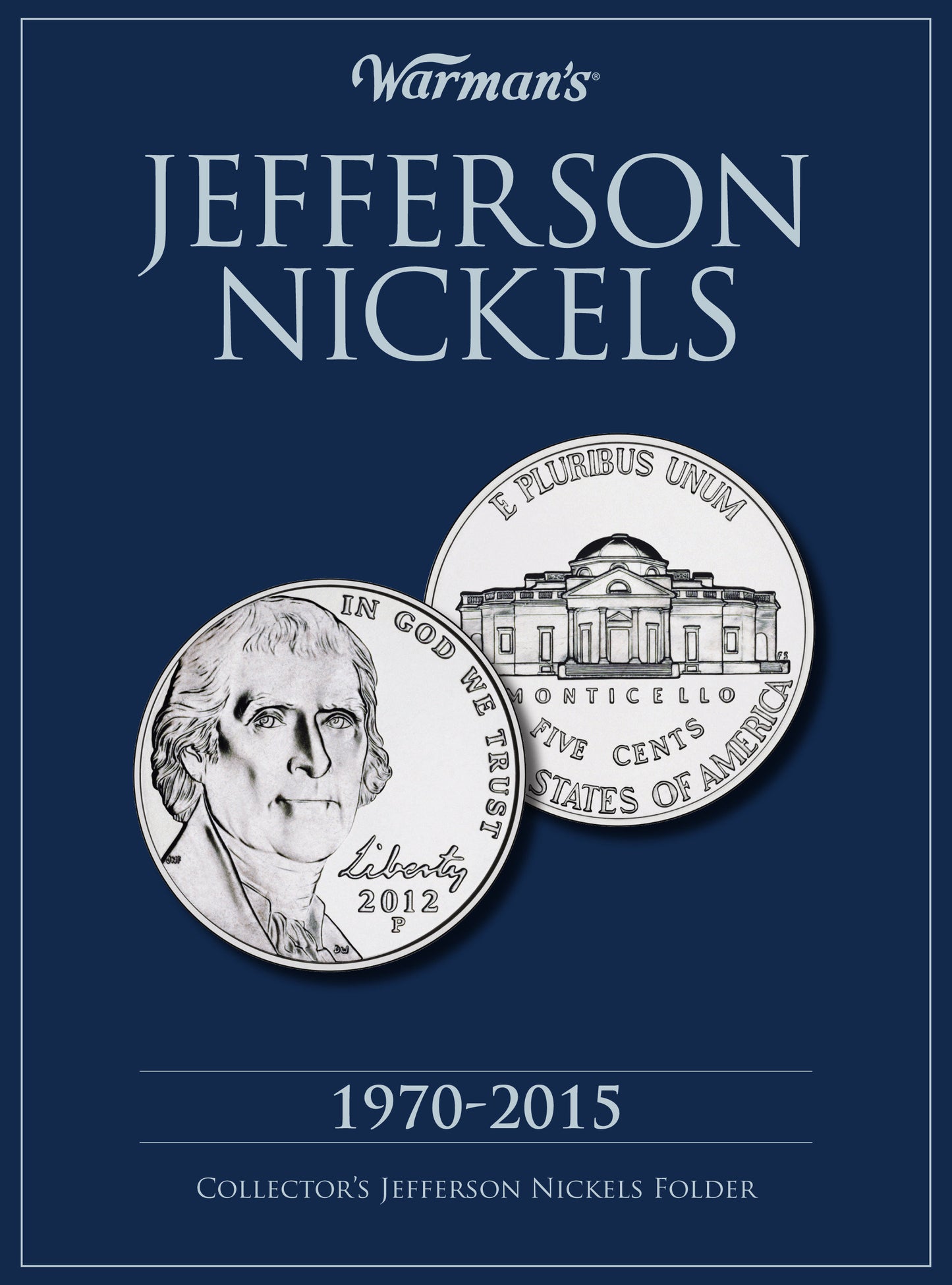 Jefferson Nickels 1970-2015 - Collector's Jefferson Nickels Folder