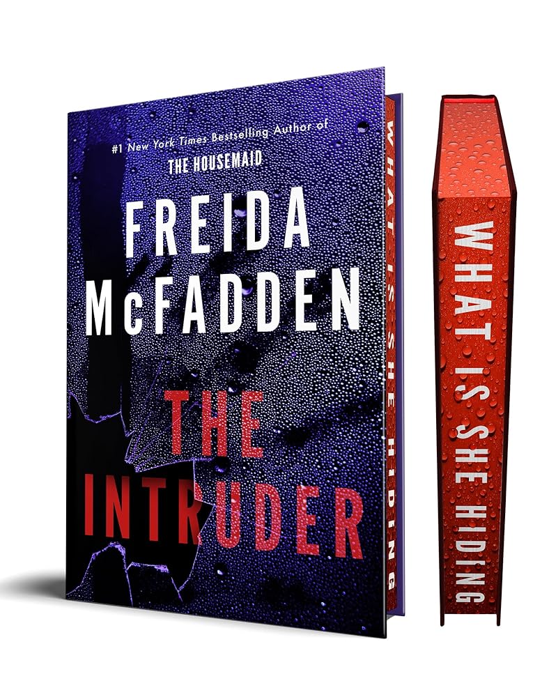 PRE ORDER The Intruder by Freida McFadden (SIGNED) (EVENT TICKETS ON EVENTBRITE)