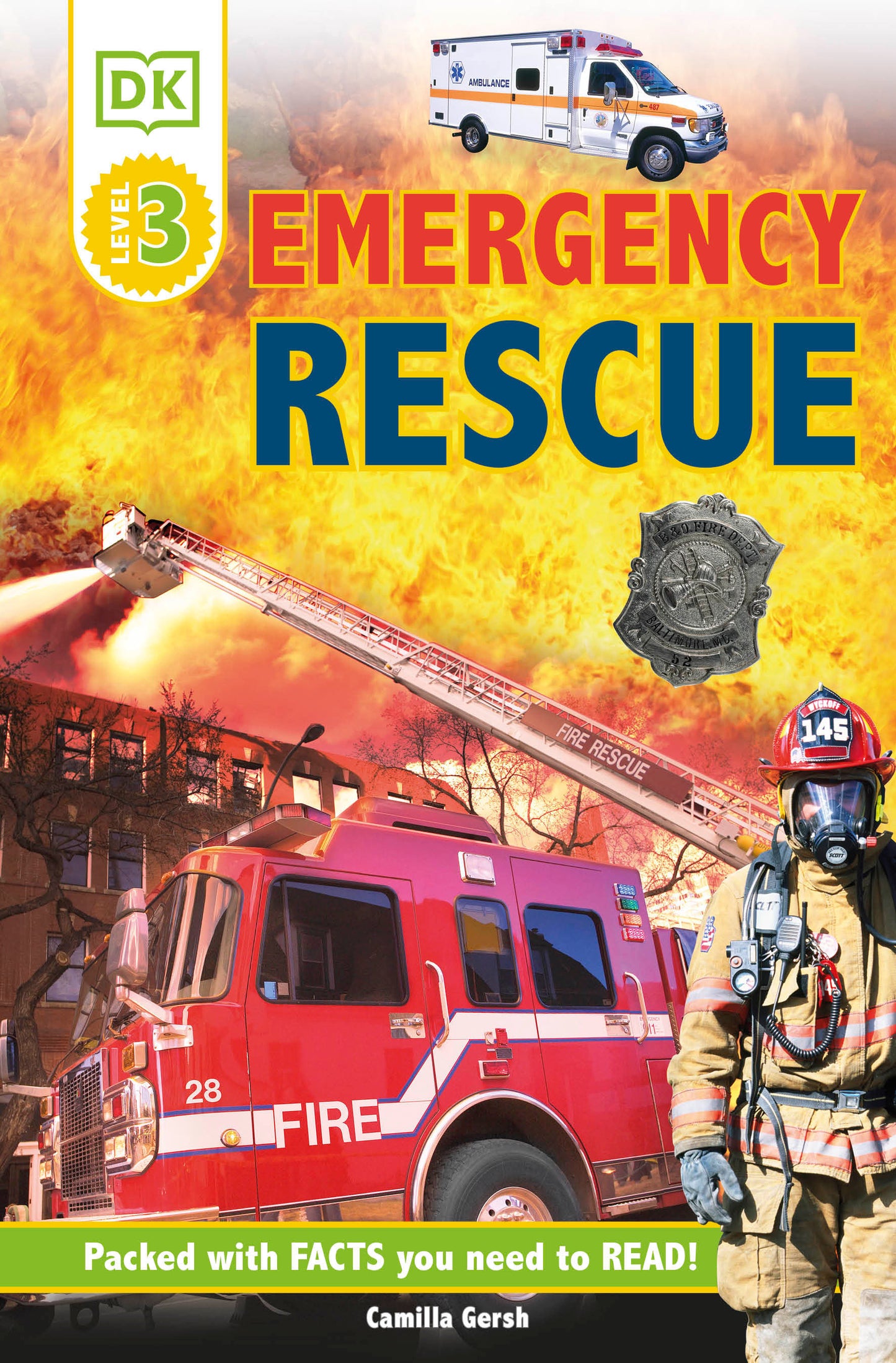 DK Readers L3: Emergency Rescue - Meet Real-Life Heroes! (DK Readers Level 3)