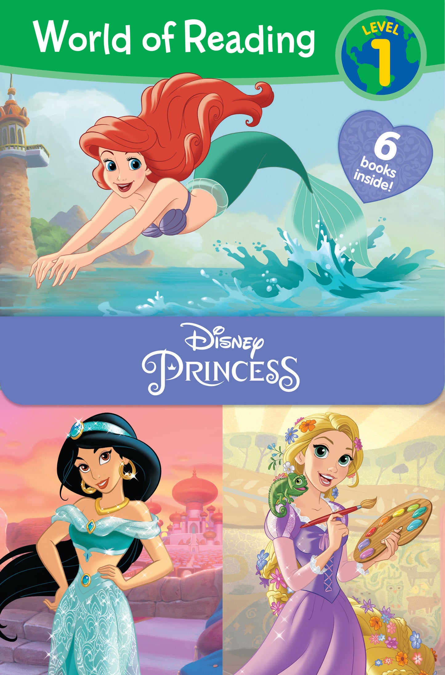 World of Reading Disney Princess Level 1 Boxed Set - Level 1 (World of Reading)