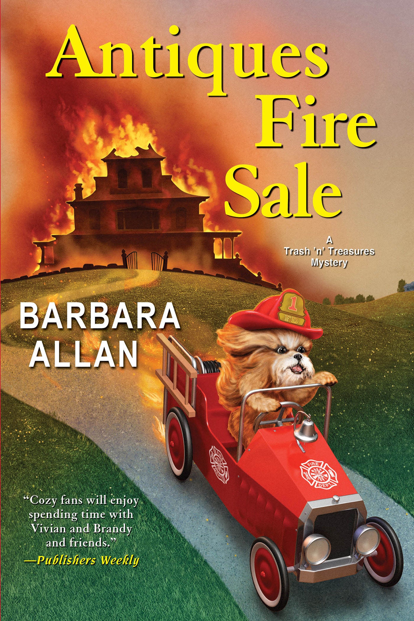 Antiques Fire Sale (A Trash 'n' Treasures Mystery) (Book:14)