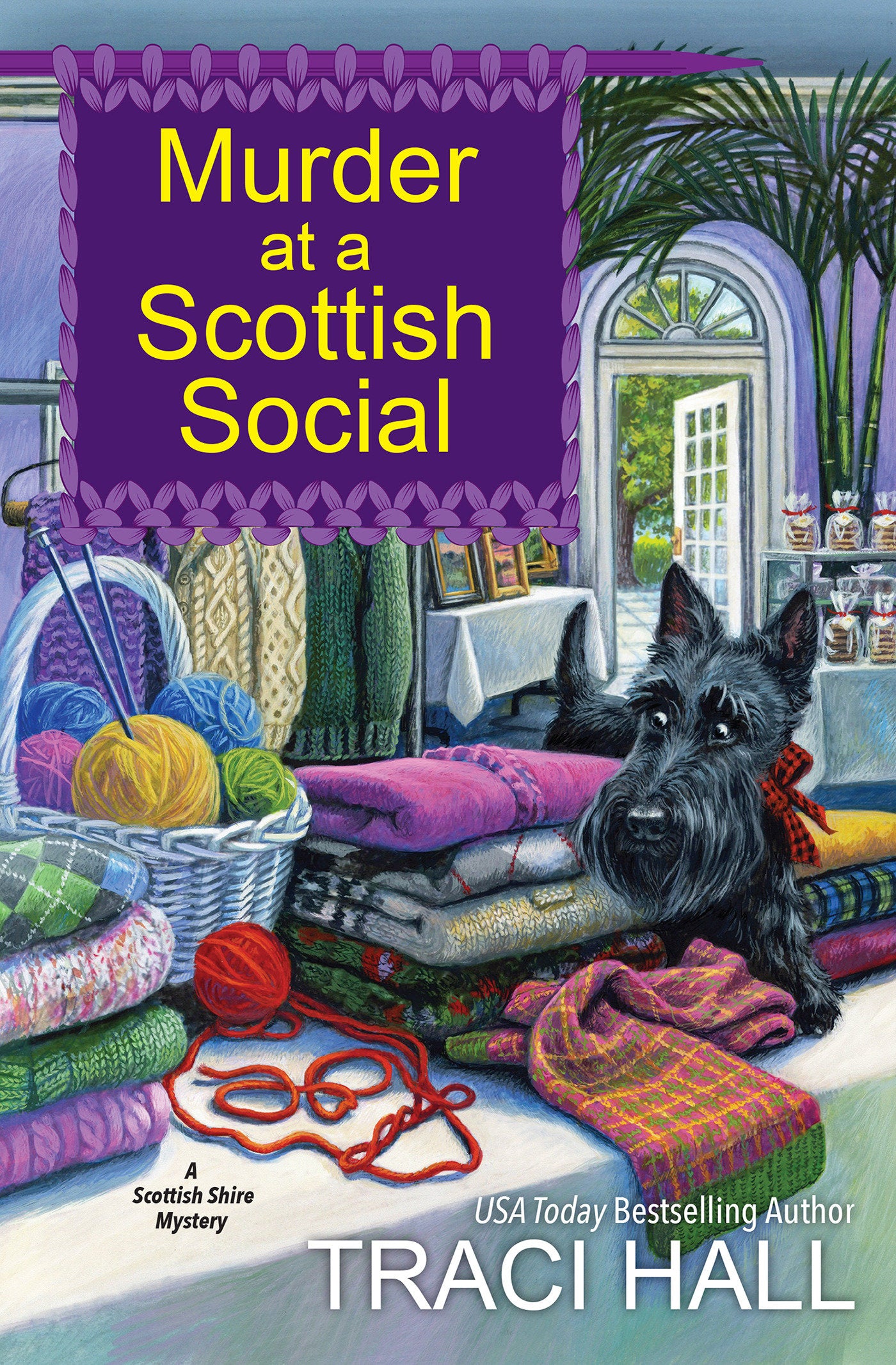 Murder at a Scottish Social (A Scottish Shire Mystery) (Book:3)