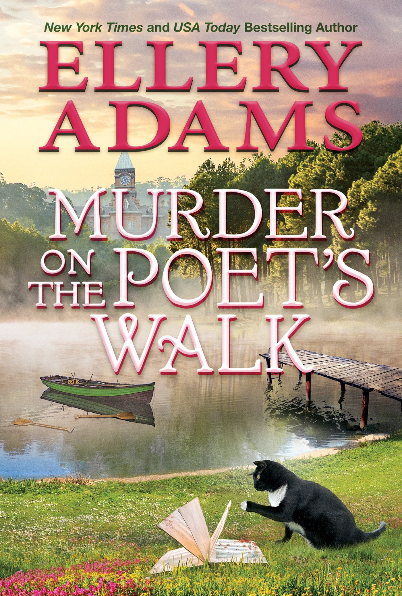 Murder on the Poet's Walk - A Book Lover's Southern Cozy Mystery (A Book Retreat Mystery) (Book:8)