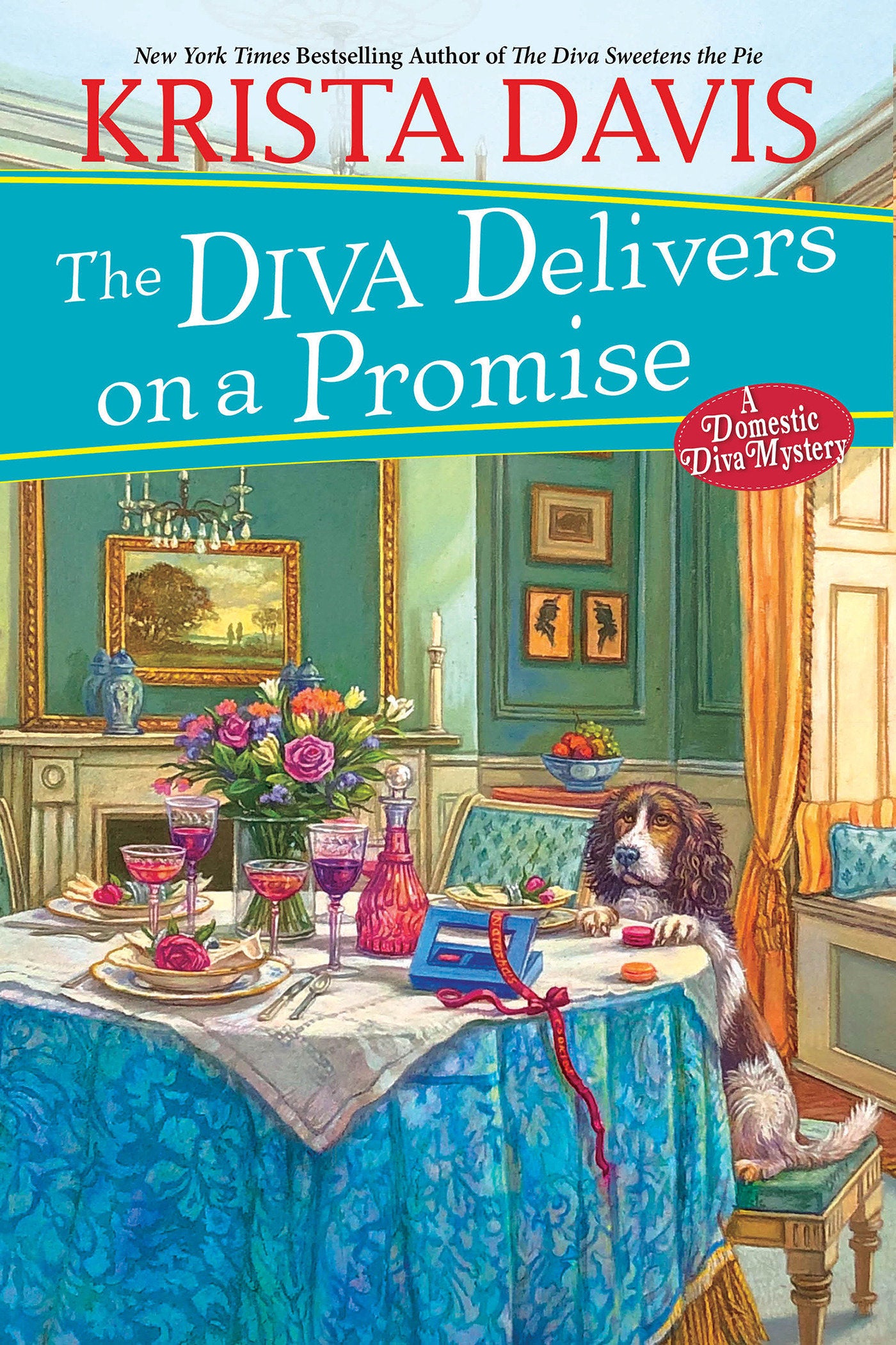 The Diva Delivers on a Promise - A Deliciously Plotted Foodie Cozy Mystery (A Domestic Diva Mystery) (Book:16)